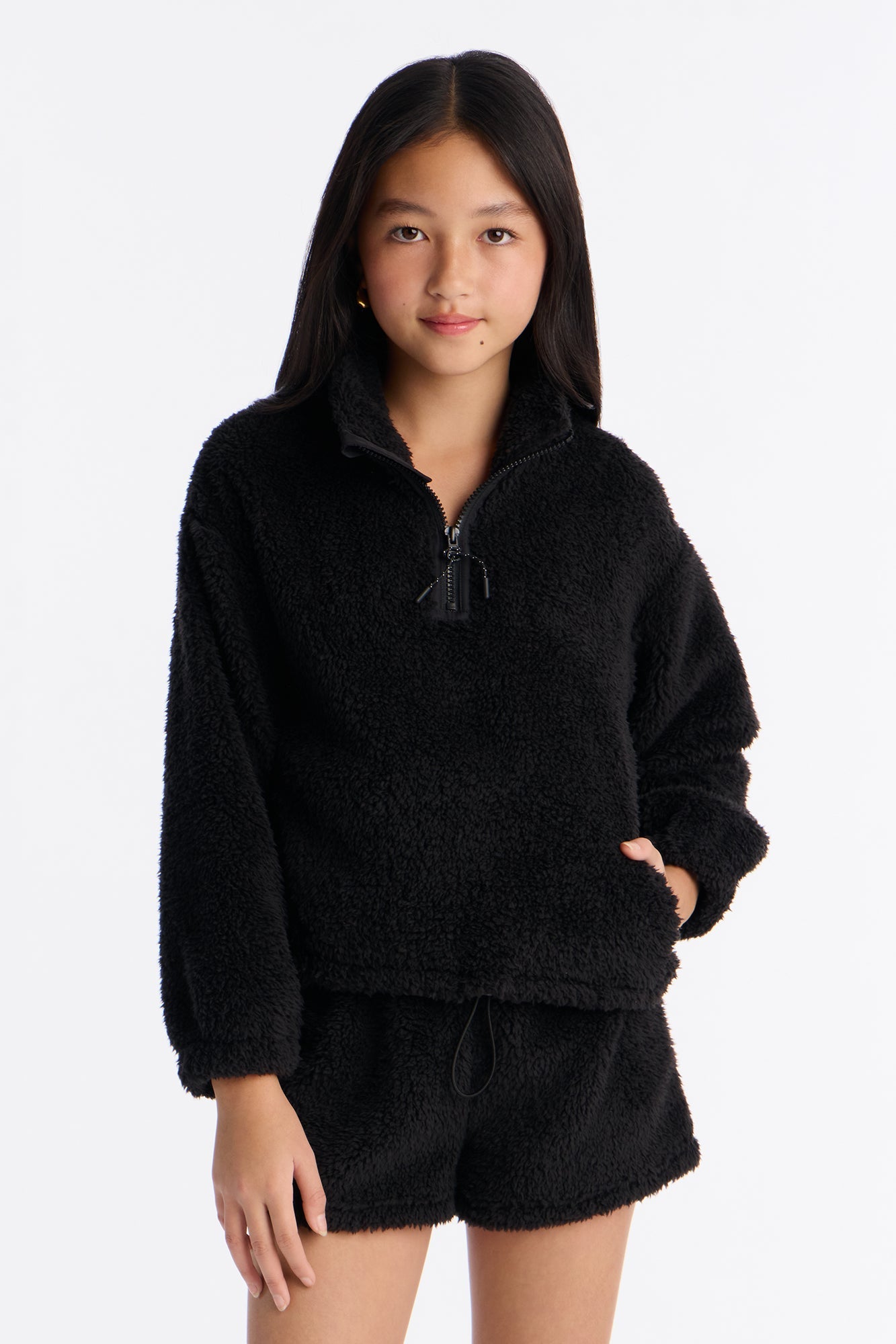 Mini What Matters Most Short Set - Black
