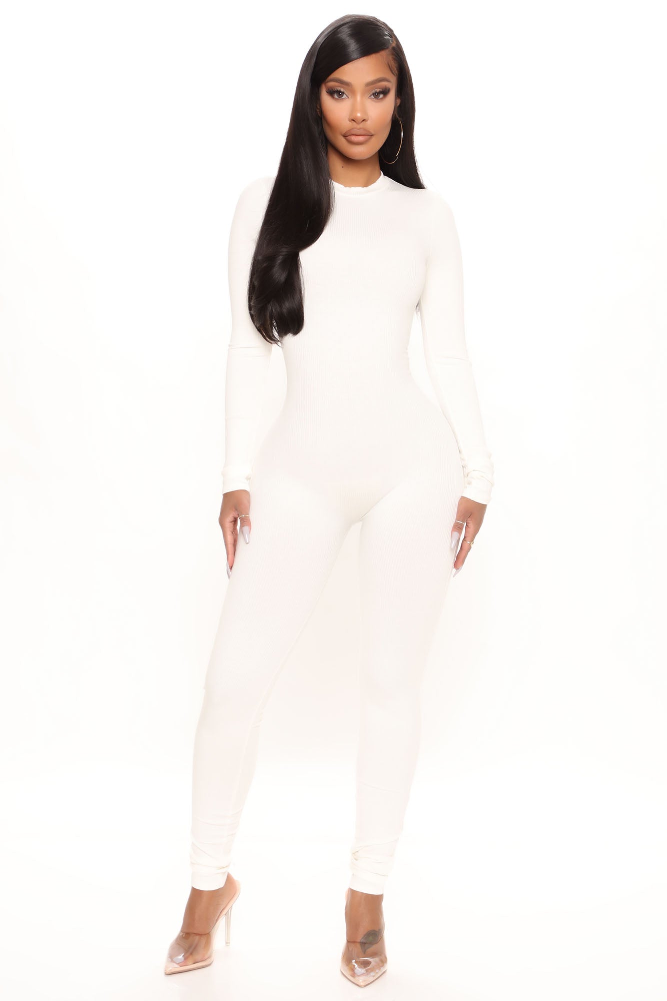 Maribel Snatched Jumpsuit - Off White