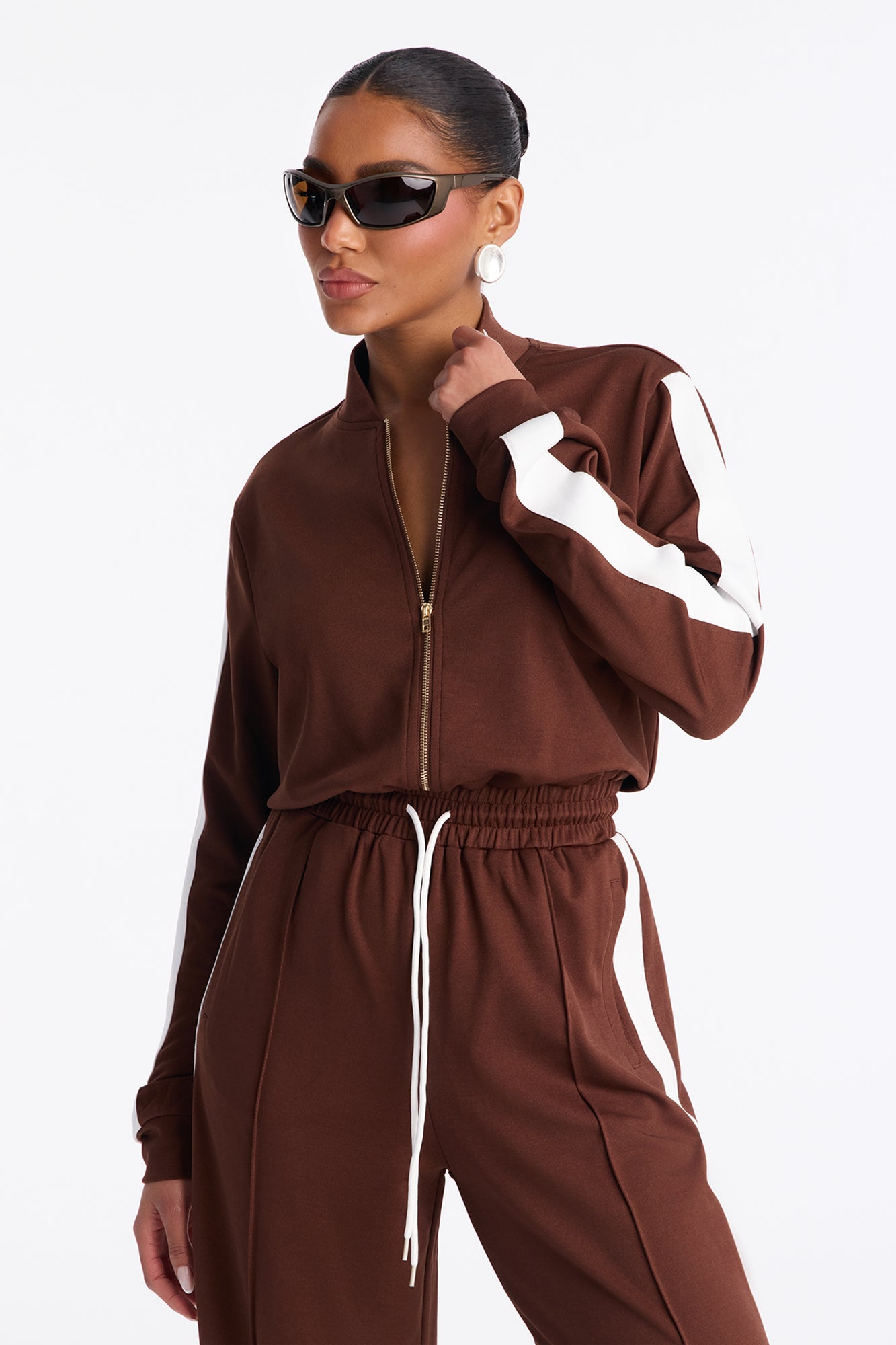Lianna Jumpsuit - Chocolate