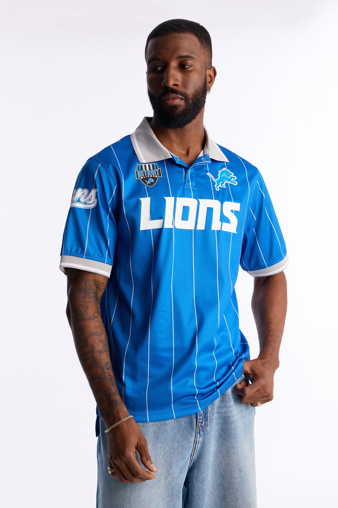 Lions Soccer Polo - Blue