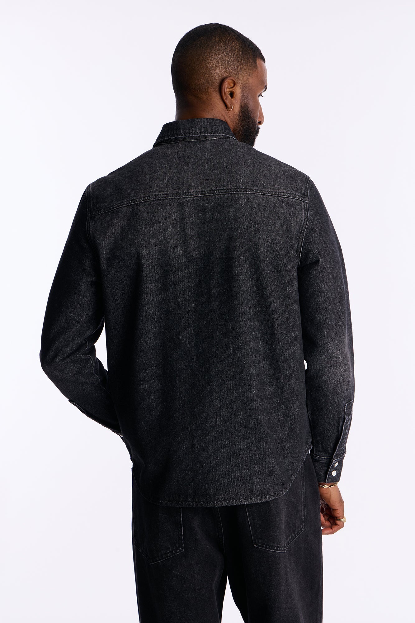 Rodeo Denim Button Up Shirt - Black Wash