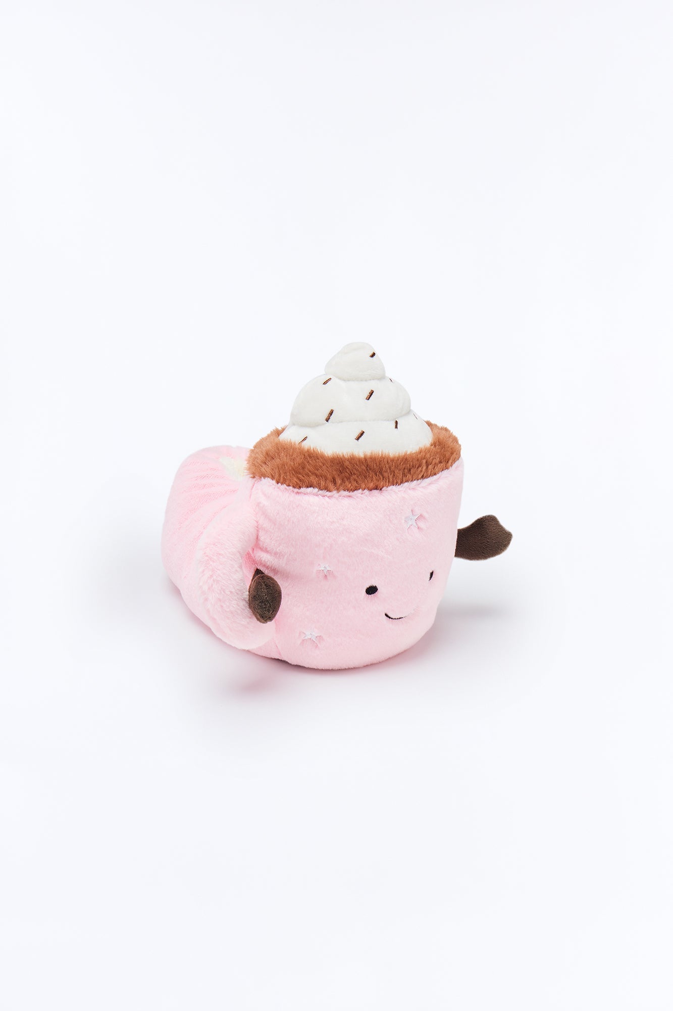Cocoa Dreams Plush Slippers - Pink