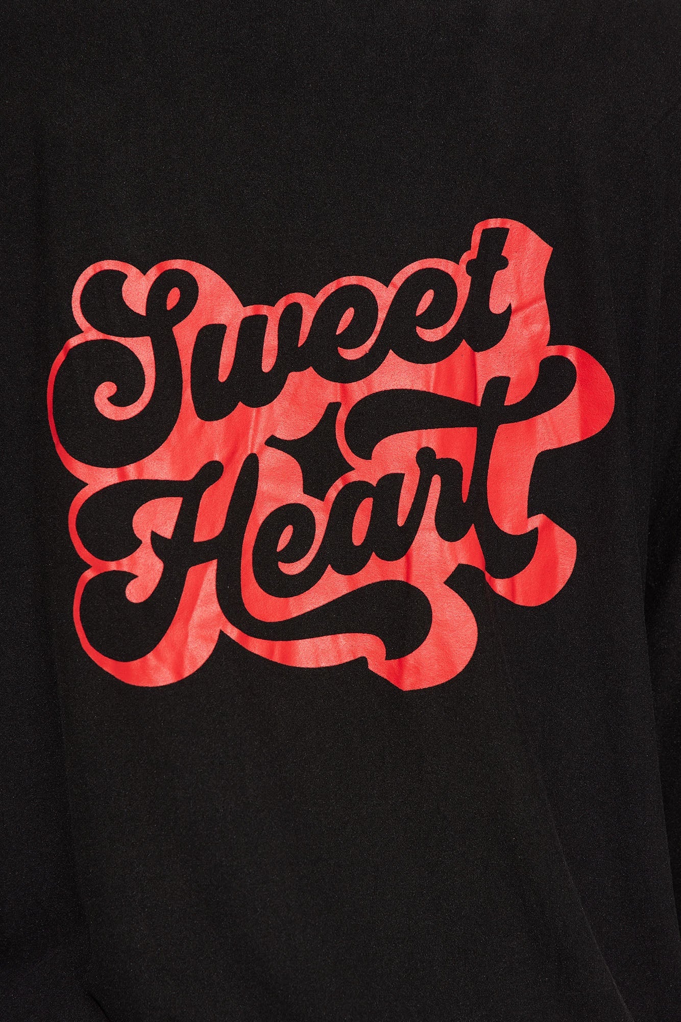 Sweet Heart PJ Pant Set - Black