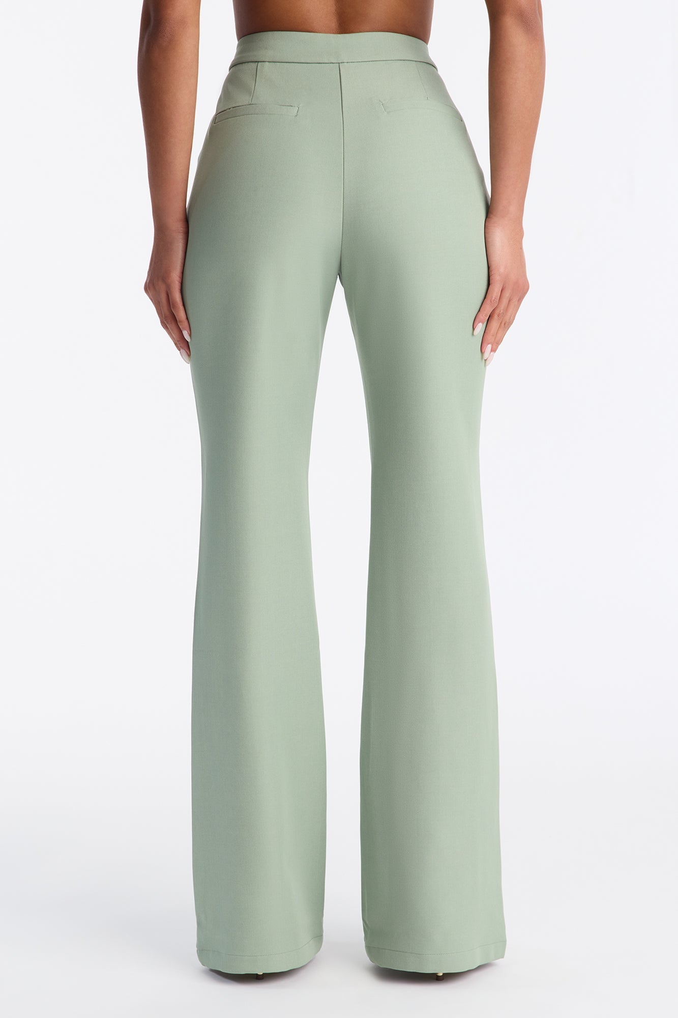 Breaking Even Flare Trouser - Herb