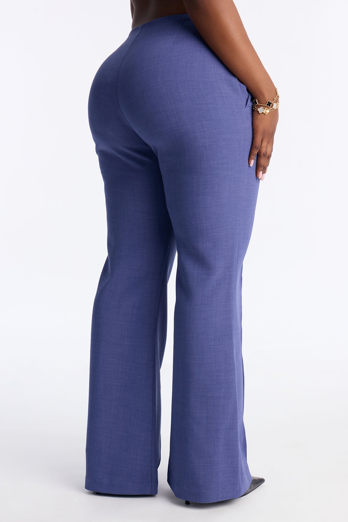 Jessica Flare Trouser Pant 32″ - Navy