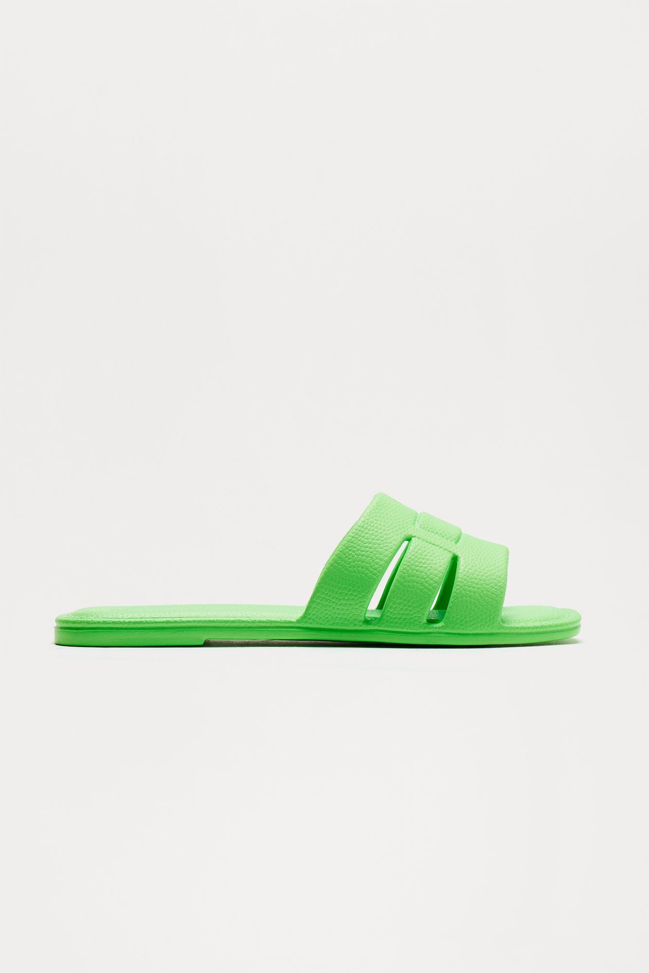 Clay Flat Sandals - Green