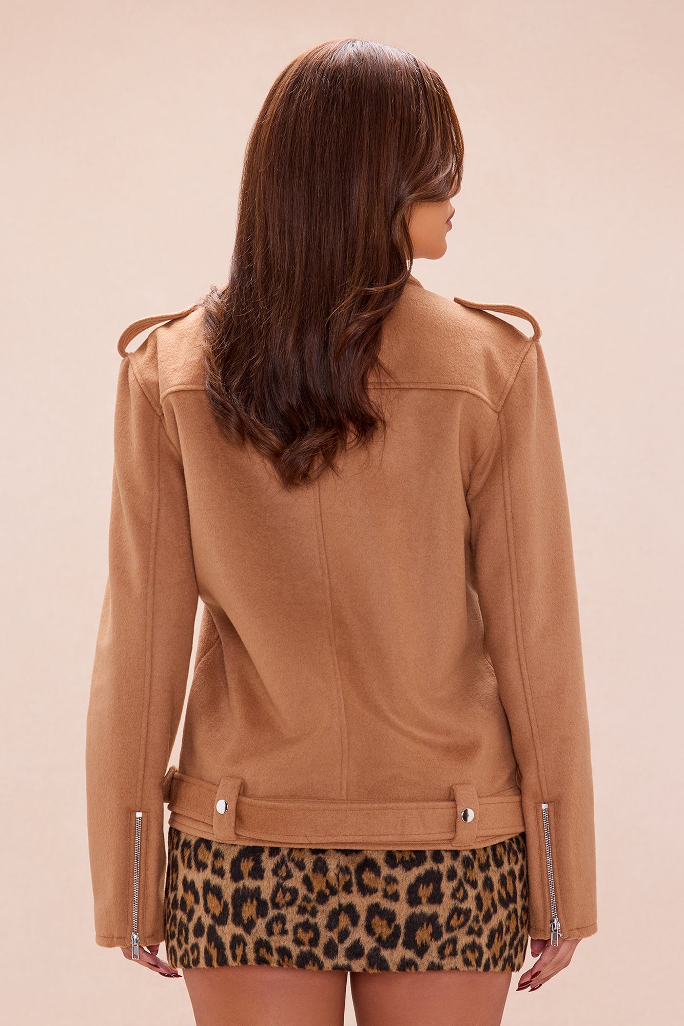 Alina Wool Jacket - Camel