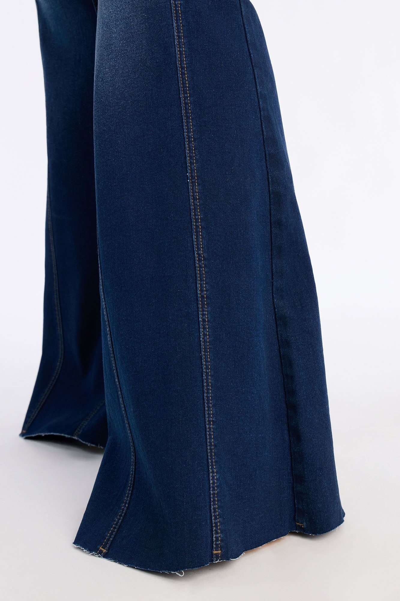 Vivienne Stretch Flare Leg Jeans - Dark Wash