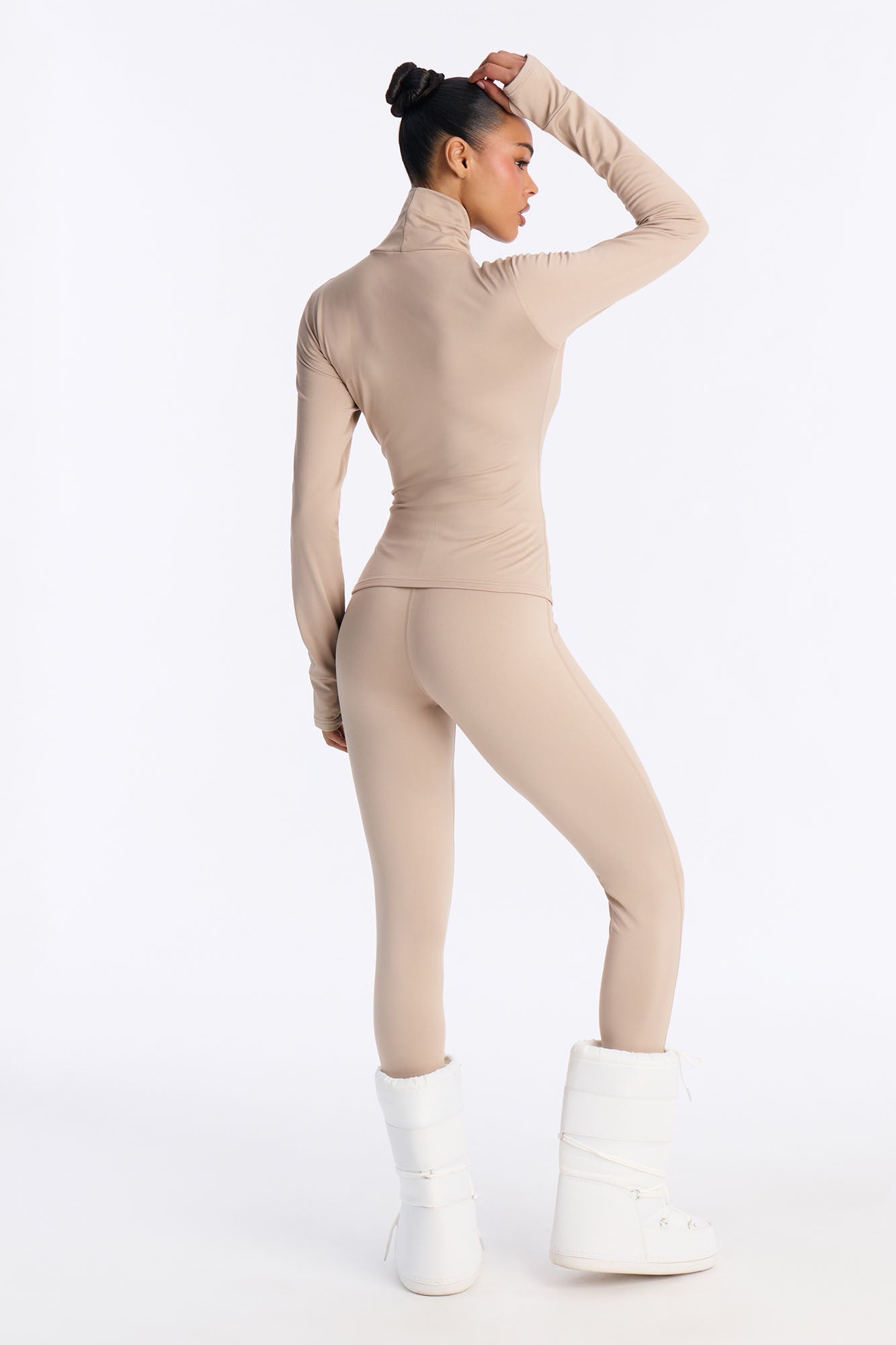 Ski Season Base Layer Set - Taupe
