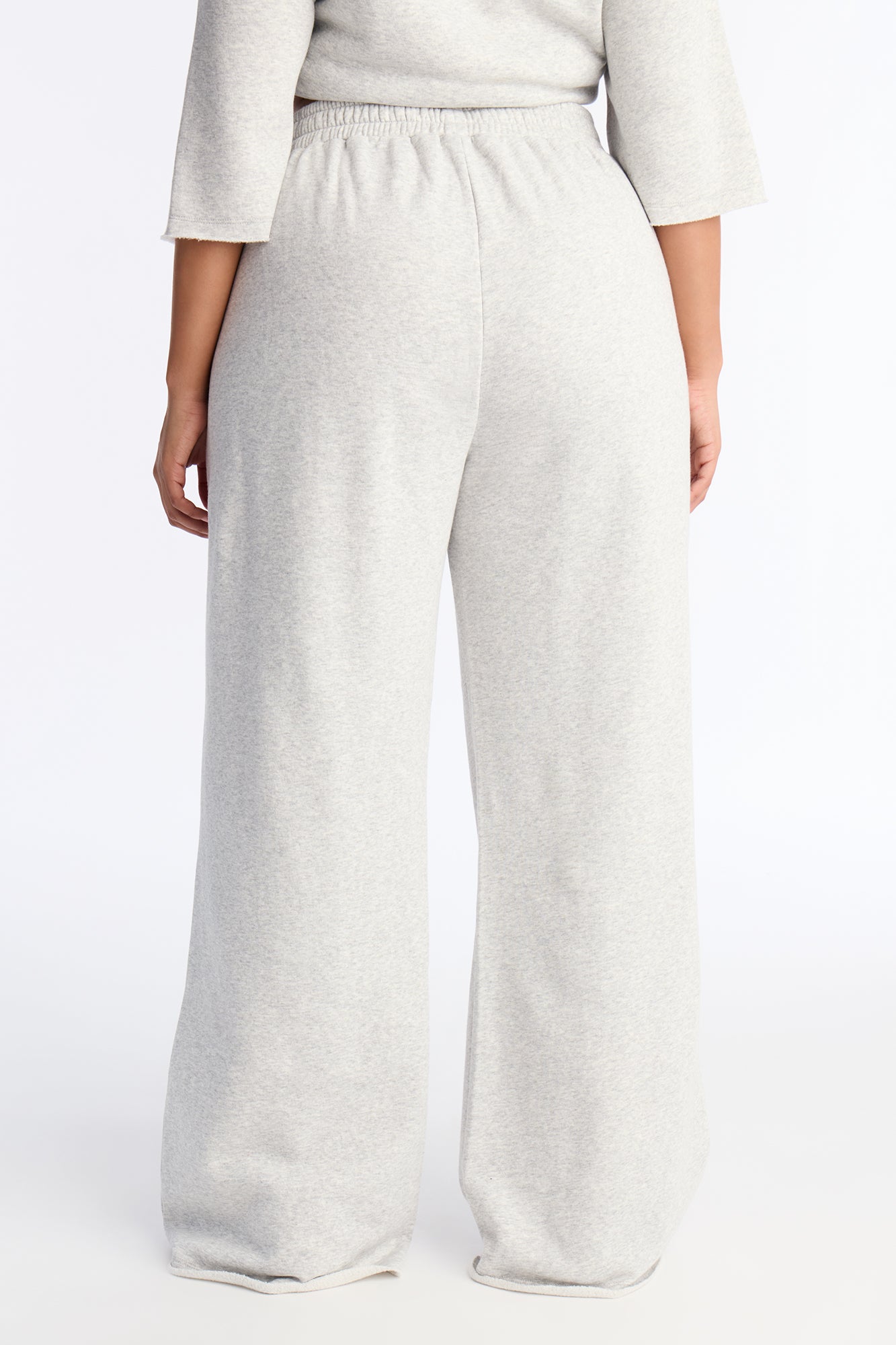 The Crew Fleece Distressed Sweatpants - Heather Grey
