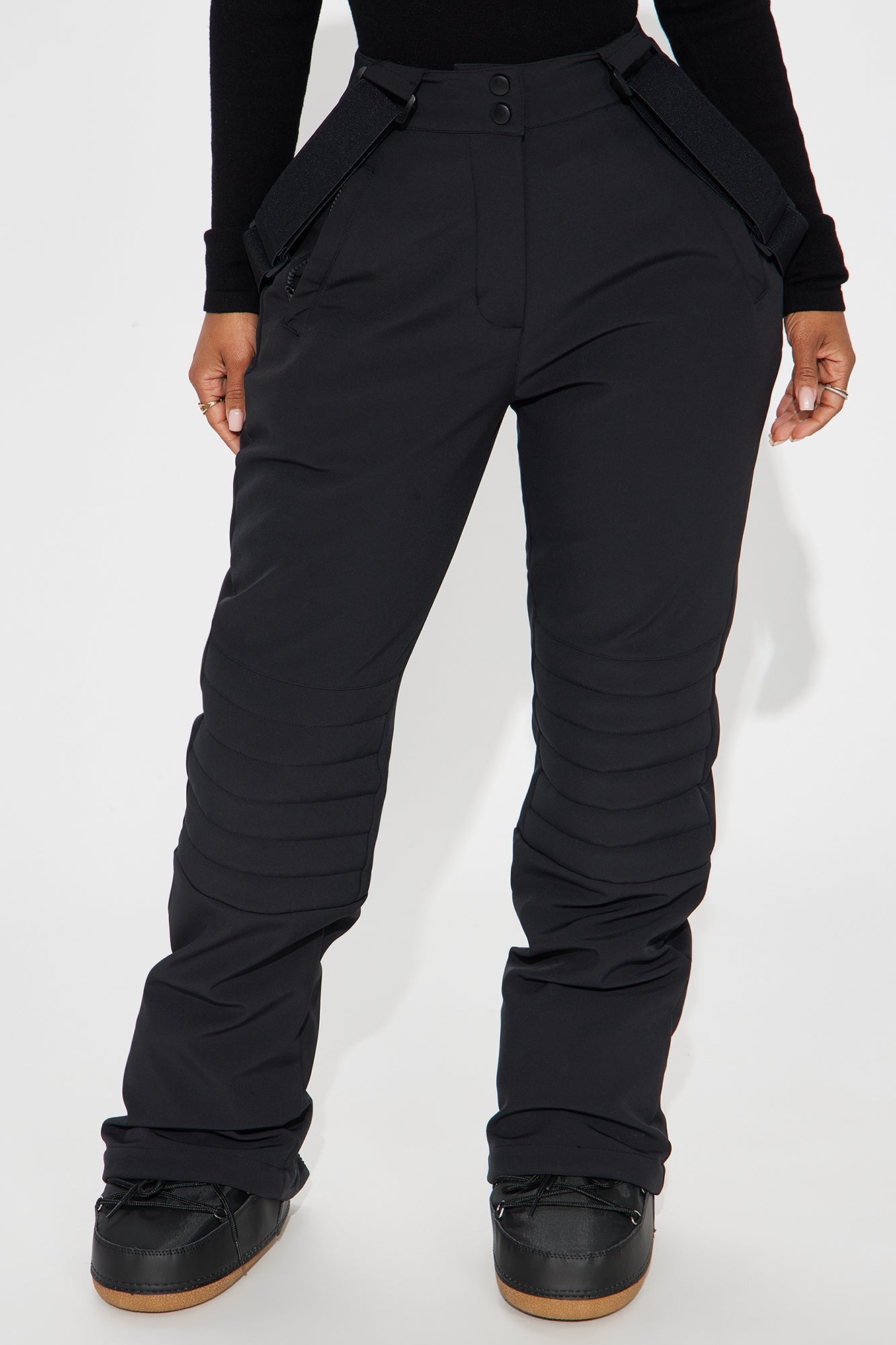 Hit The Summit Ski Overall Pants - Black