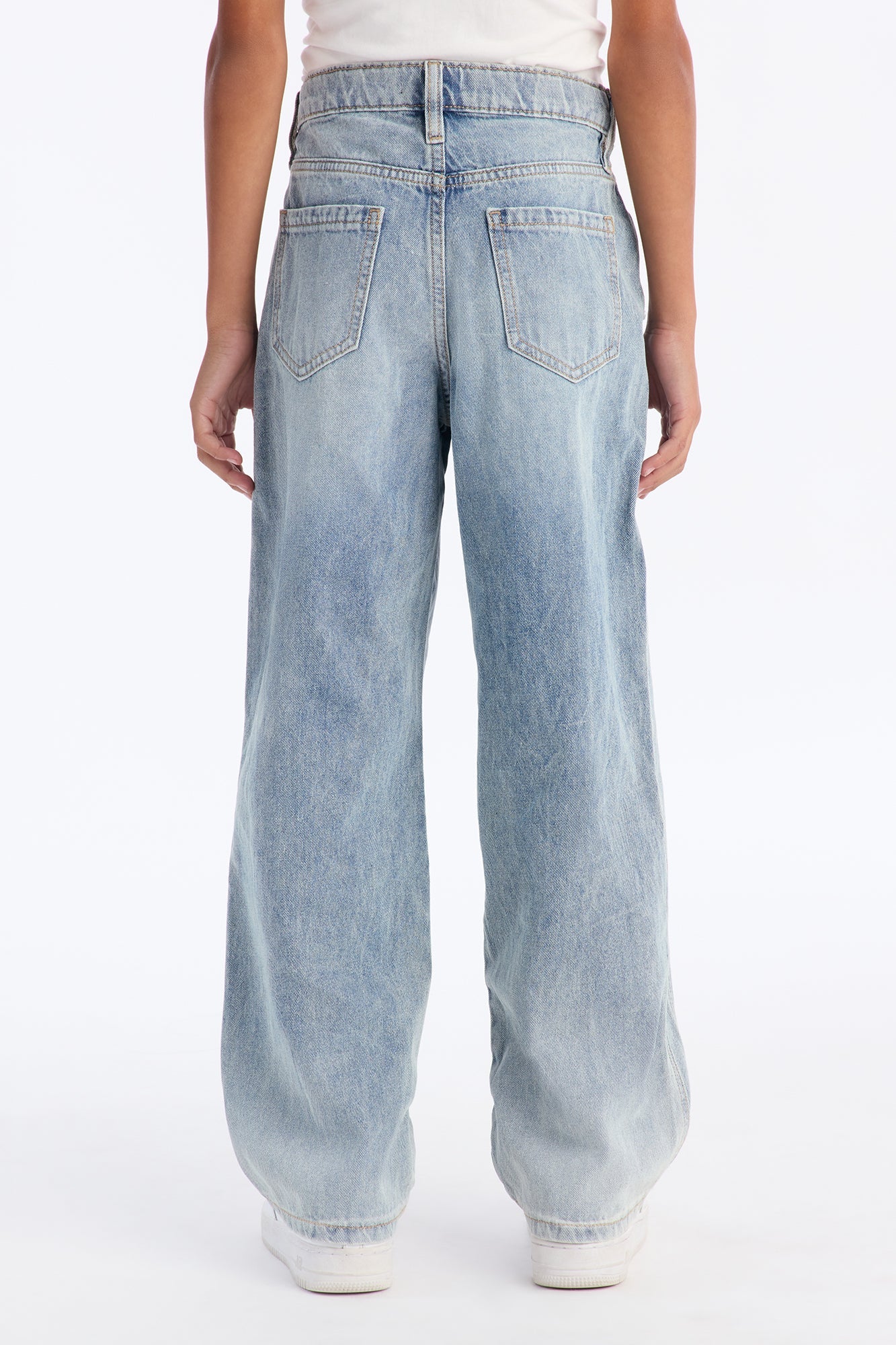 Mini Baggy Decon Structured Jean - Light Blue Wash