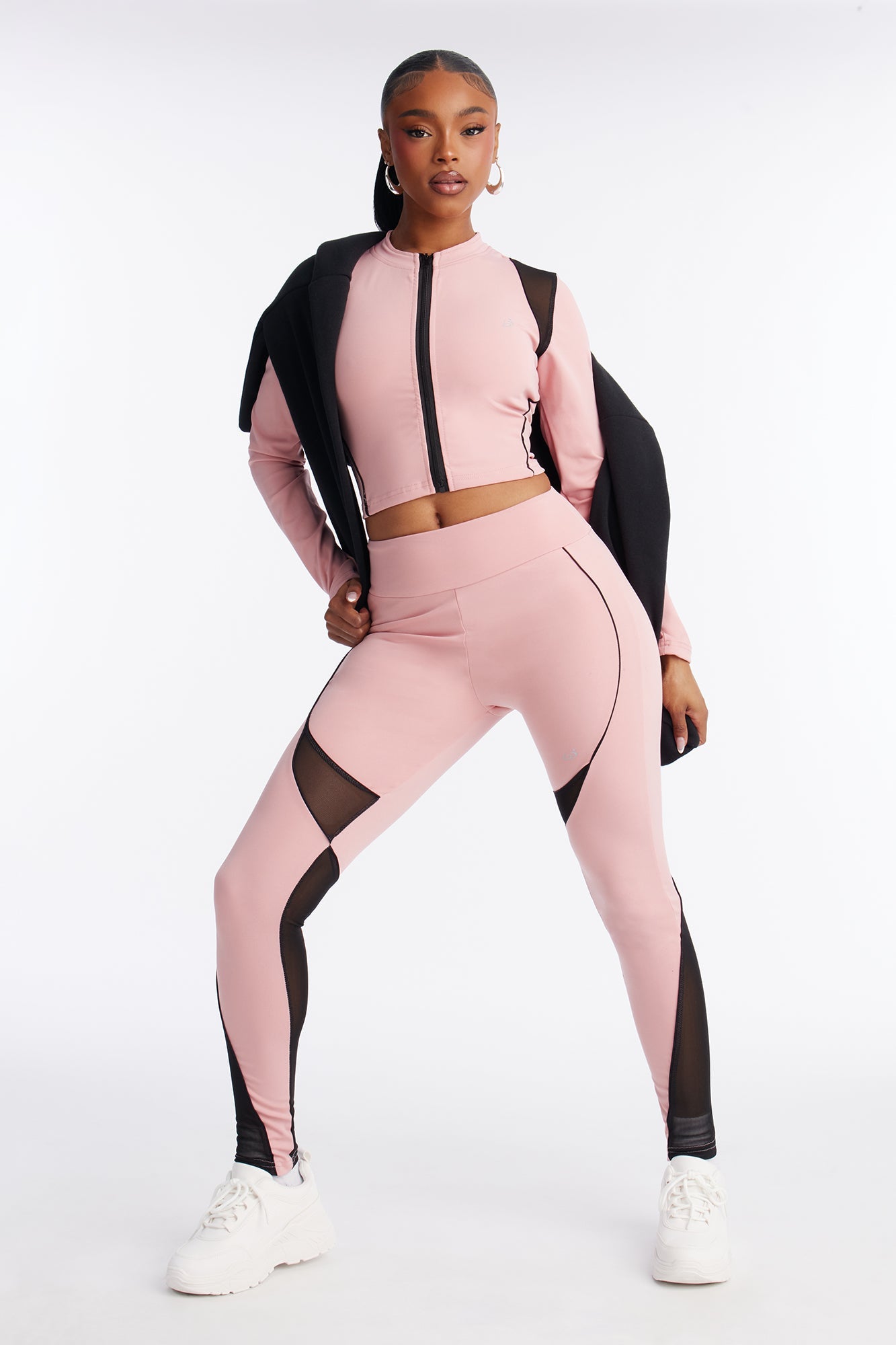 Unavailable Seamless Legging Set - Pink