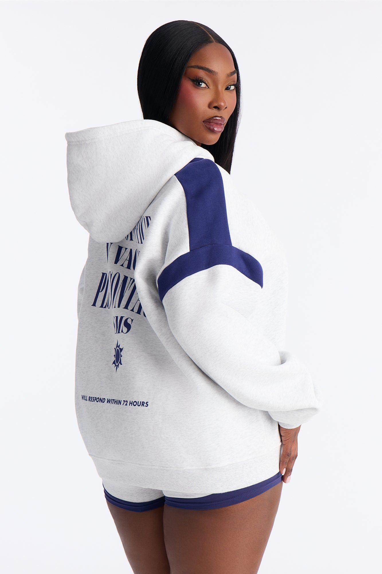 Out Of Service Fleece Short Set - Heather Grey