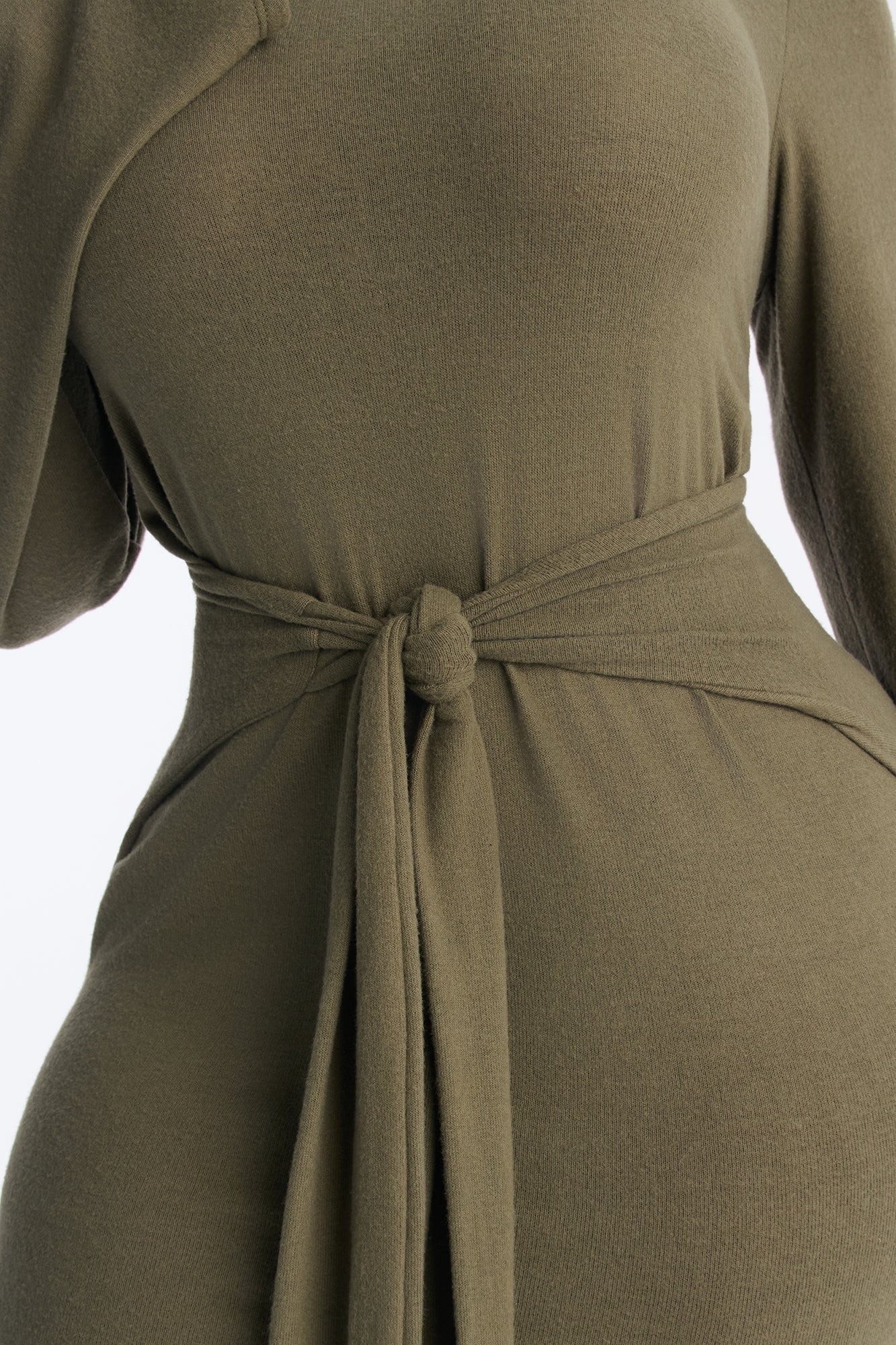 Tabitha Sweater Maxi Dress - Olive