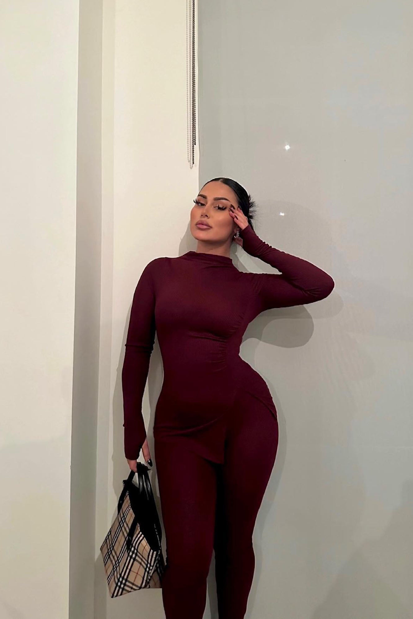 Miranda Legging Set - Burgundy