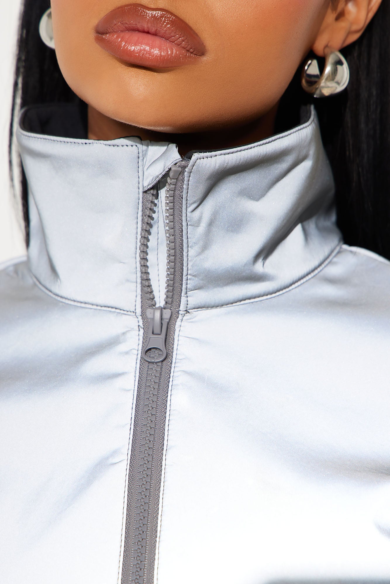 Winter Sports Reflective Ski Jumpsuit - Black