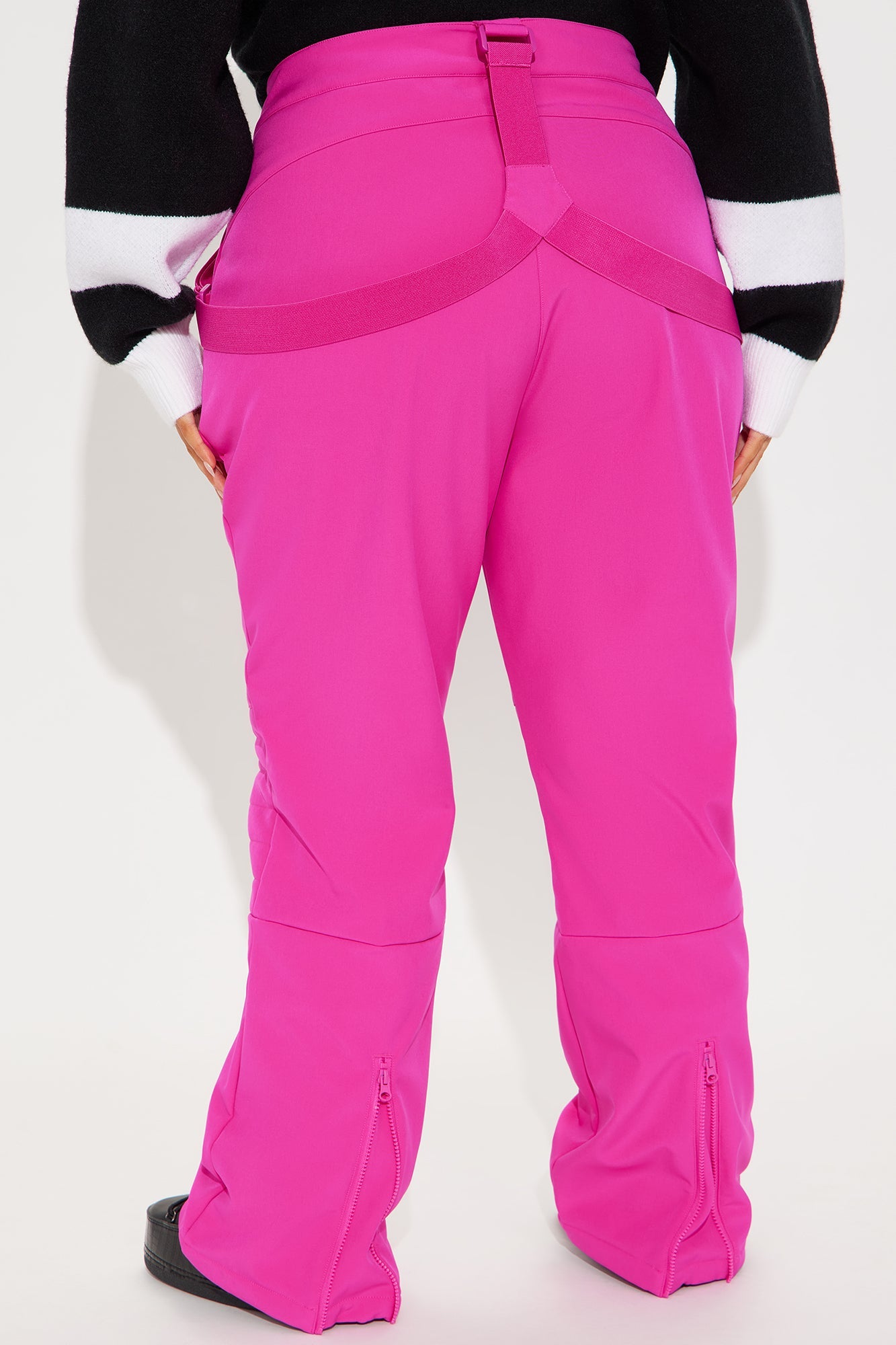 Hit The Summit Ski Overall Pants - Fuchsia