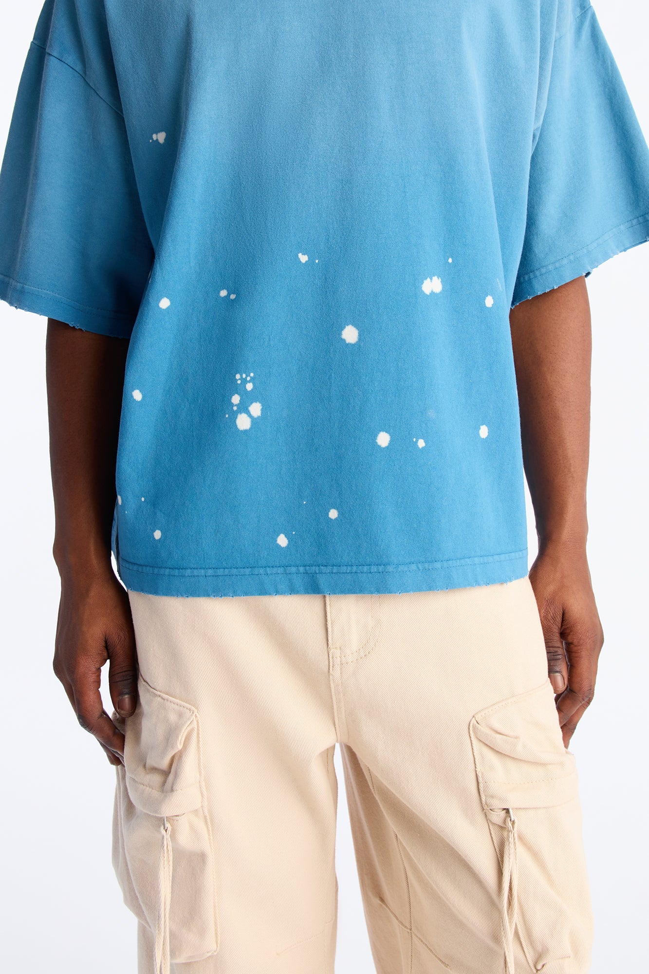 Boxy Studio Tee - Blue