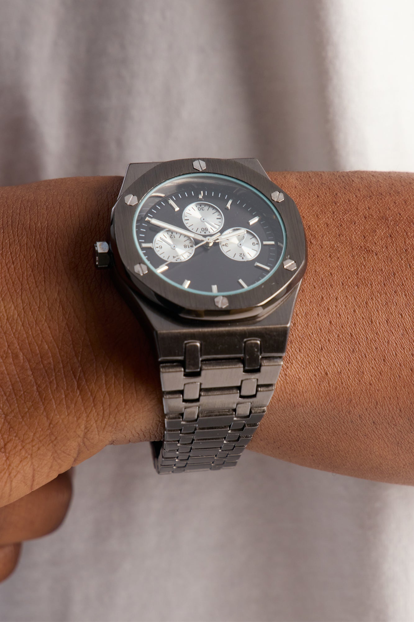 Tempo Analogue Watch - Gunmetal