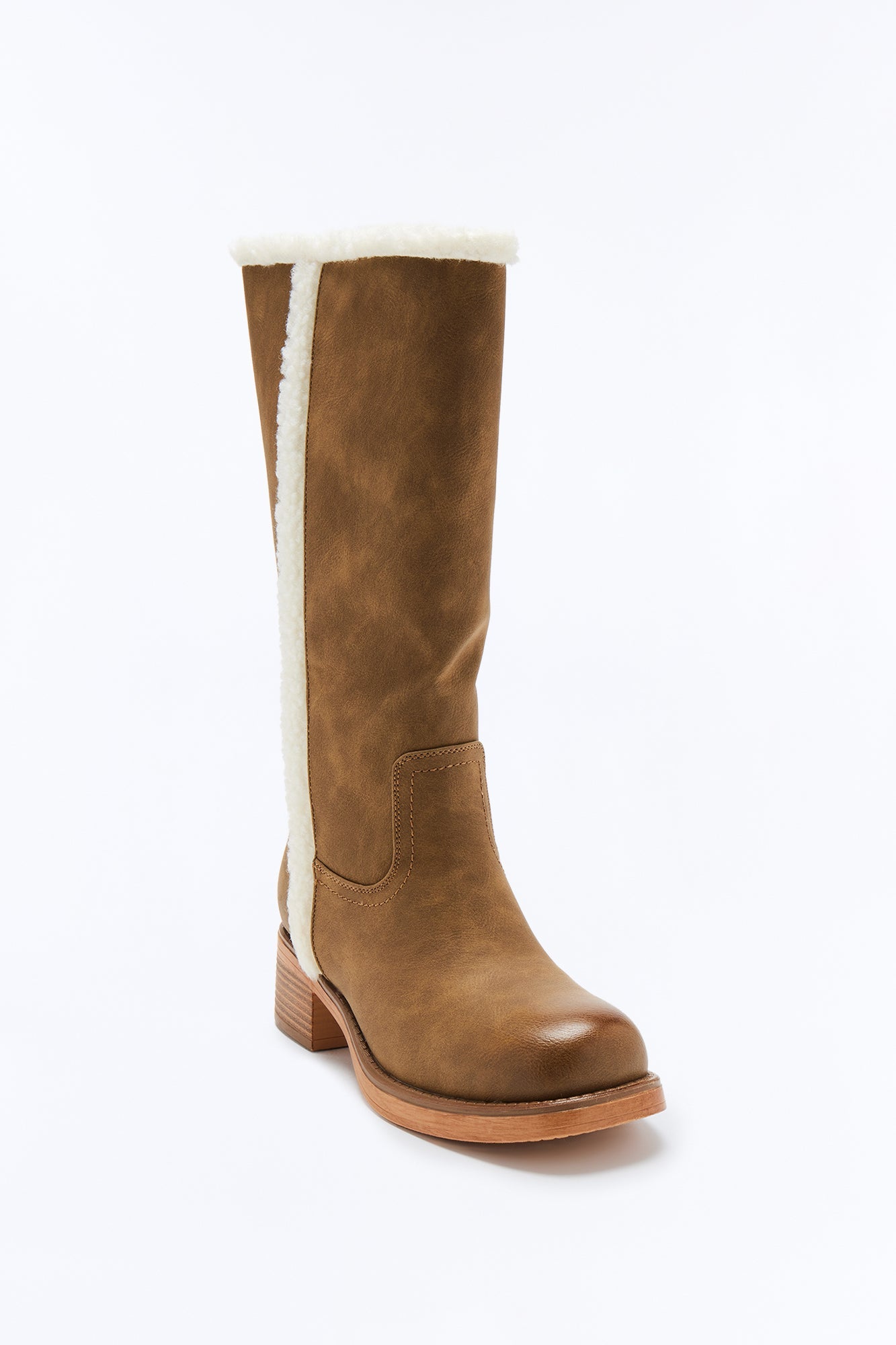 Thomas Sherpa Lined Boots - Taupe