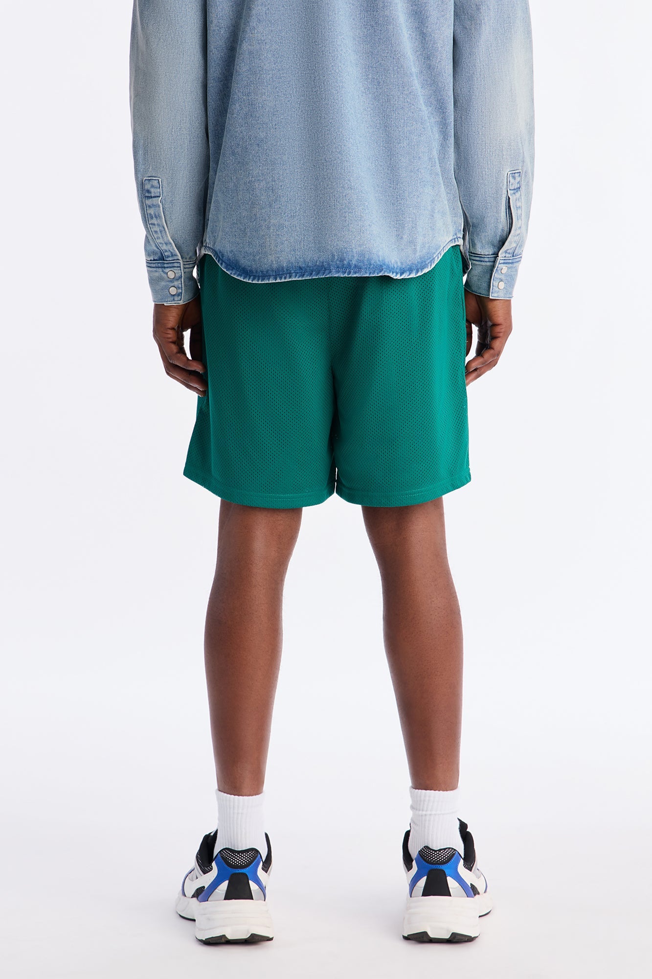 Angels Boulevard Mesh Short - Green