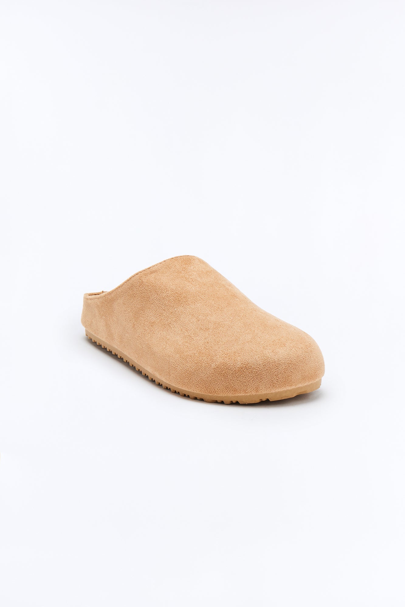 Duncan Suede Flats - Beige