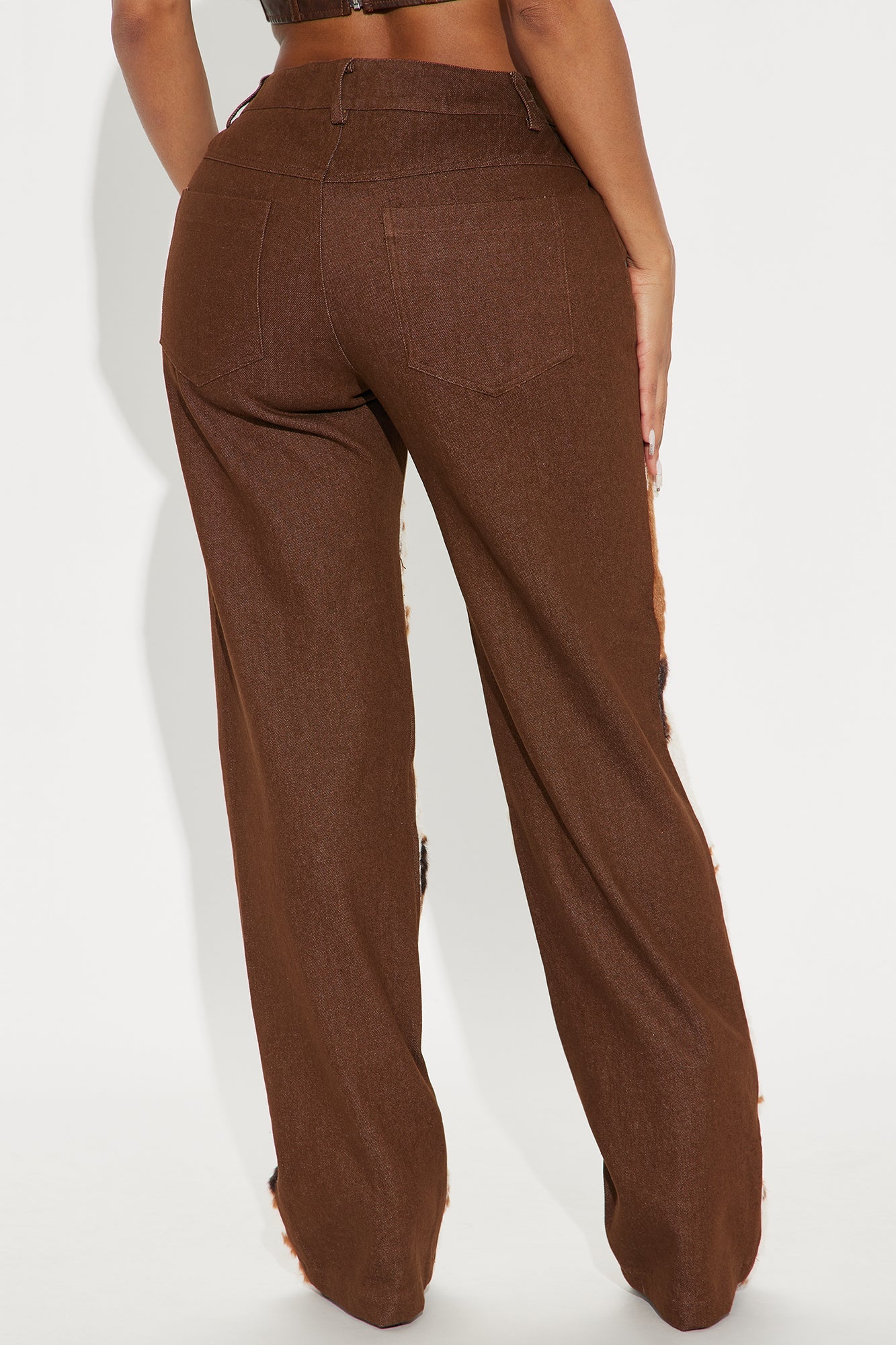Back In The West Pant - Brown/combo