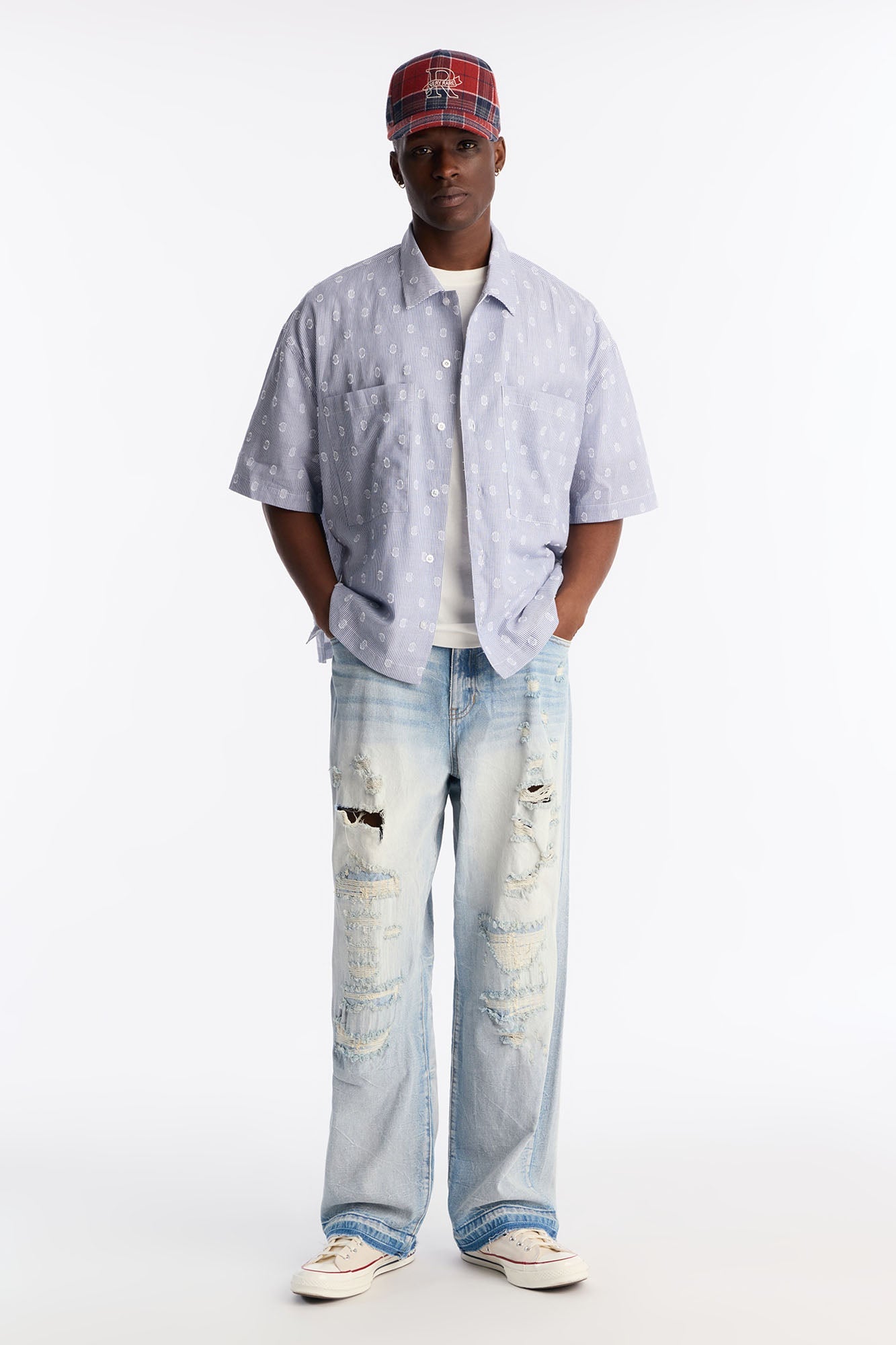 Undercover Baggy Jean - Medium Blue Wash