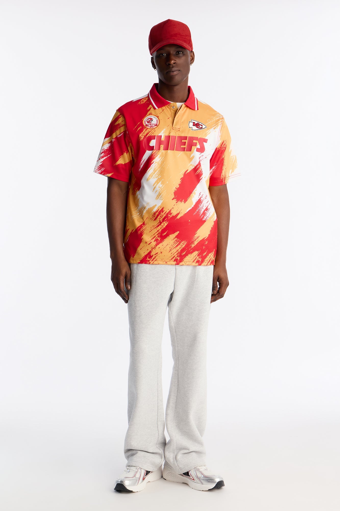 Chiefs Soccer Polo - White