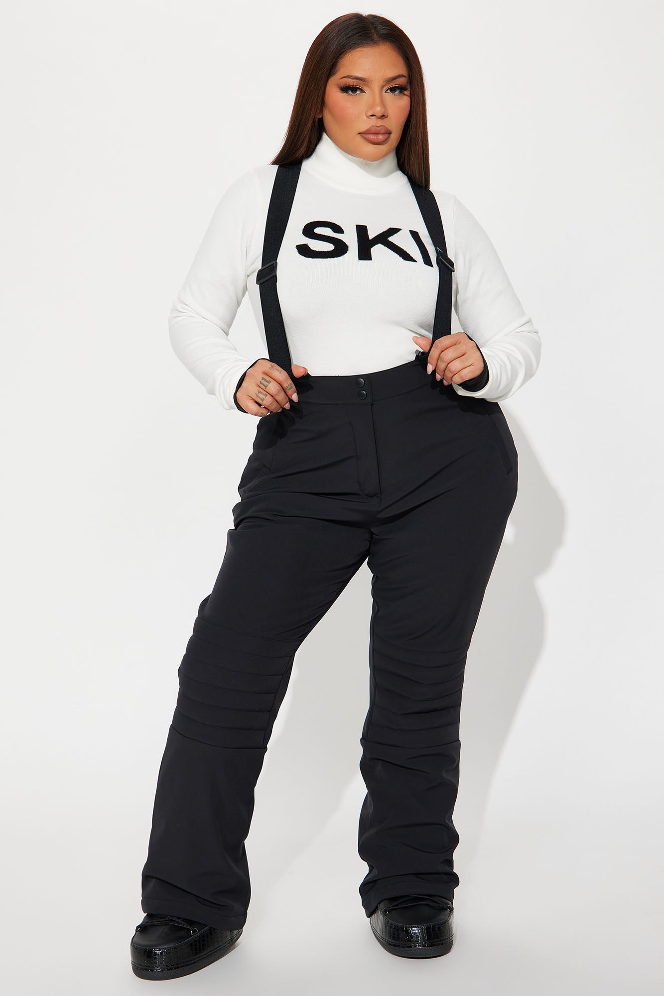 Hit The Summit Ski Overall Pants - Black