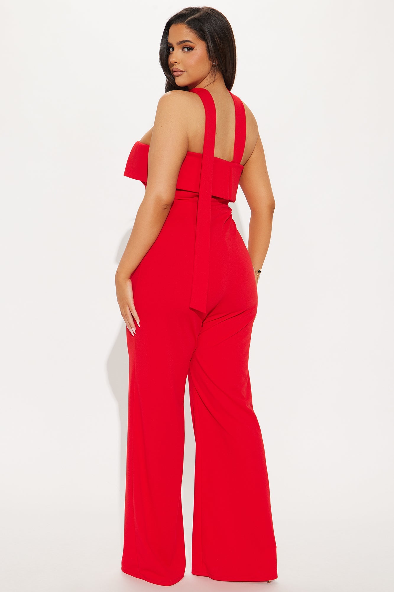 Red Carpet Jumpsuit - Red
