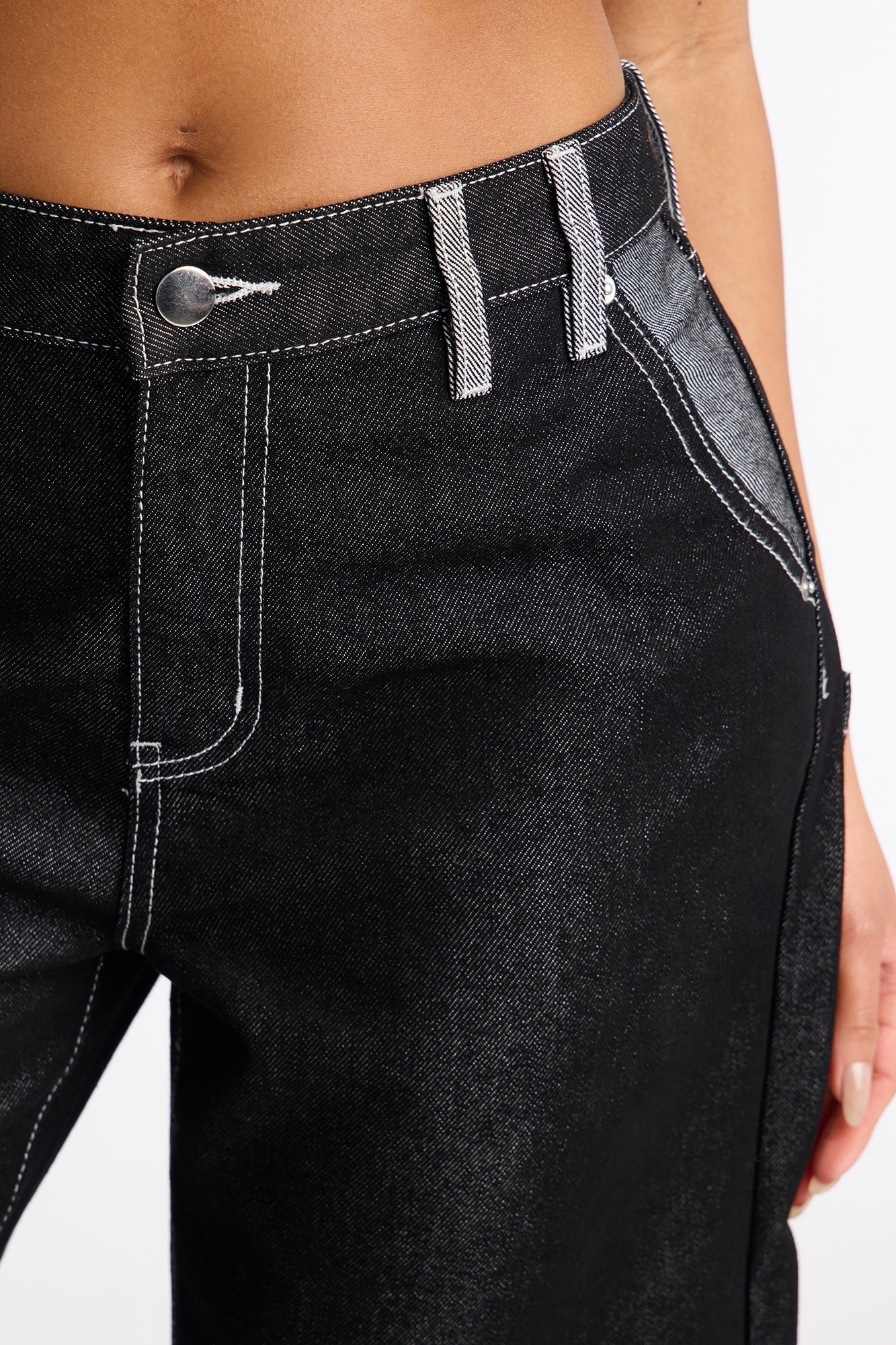 Wessex Denim Jorts - Black