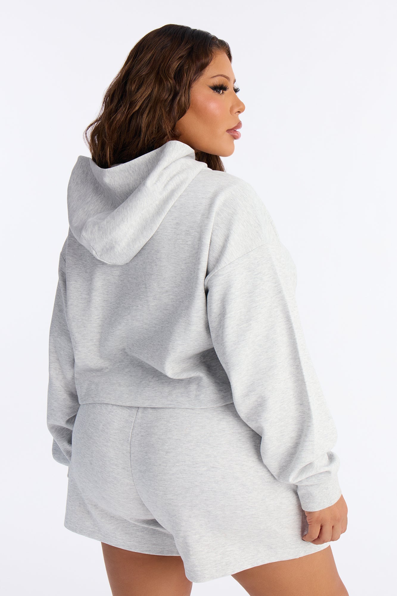 Kenya Sweatshirt Hoodie - Heather Grey