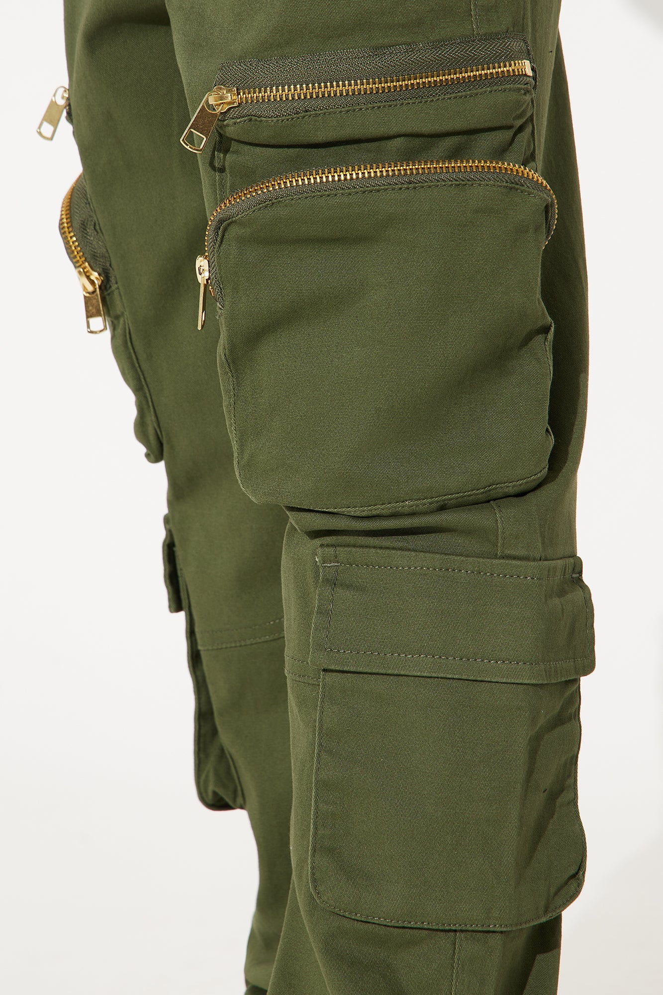 Mini Strong & Tough Cargo Twill Pant - Olive