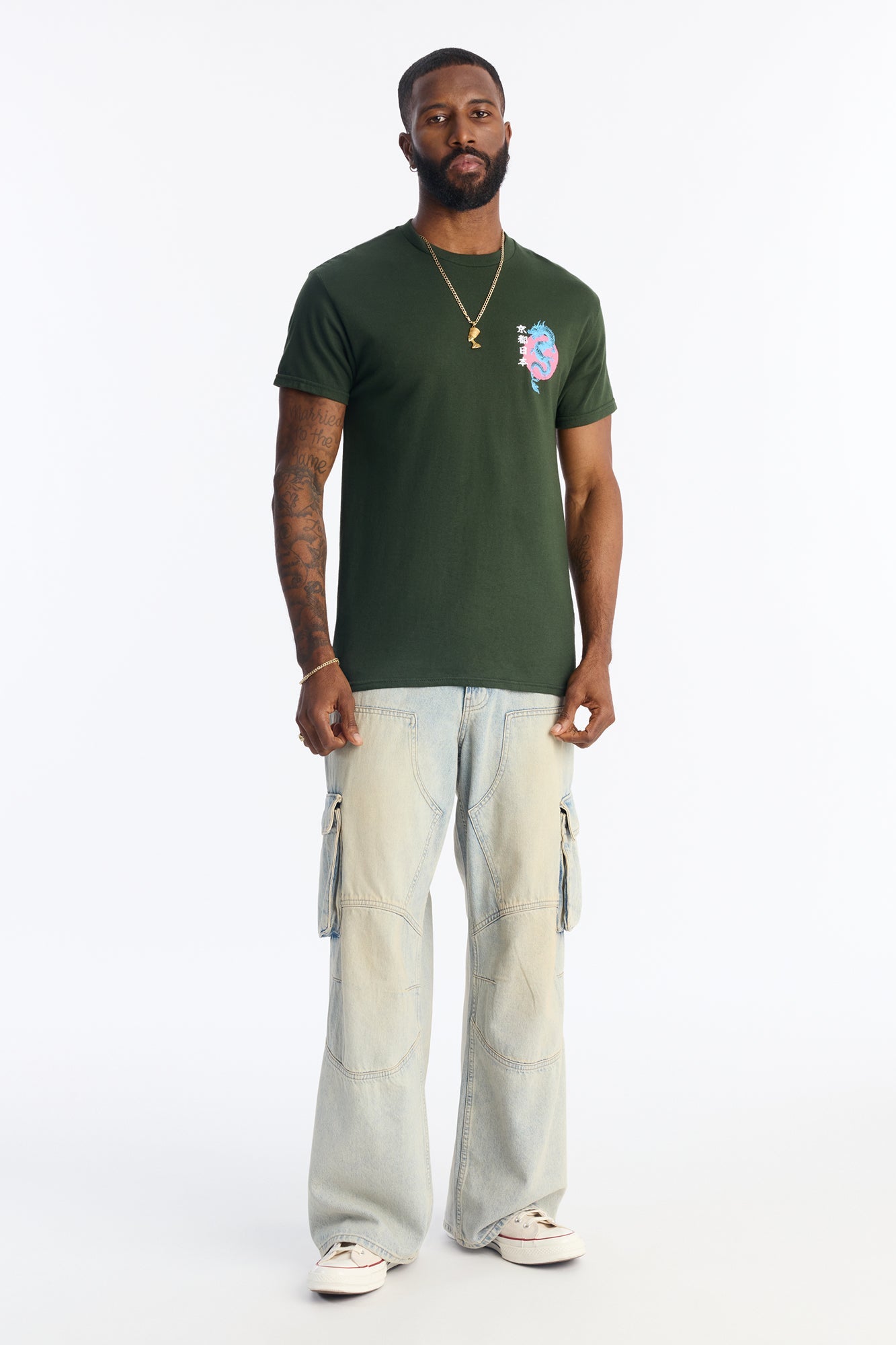 Tokyo Legend Short Sleeve Tee - Green