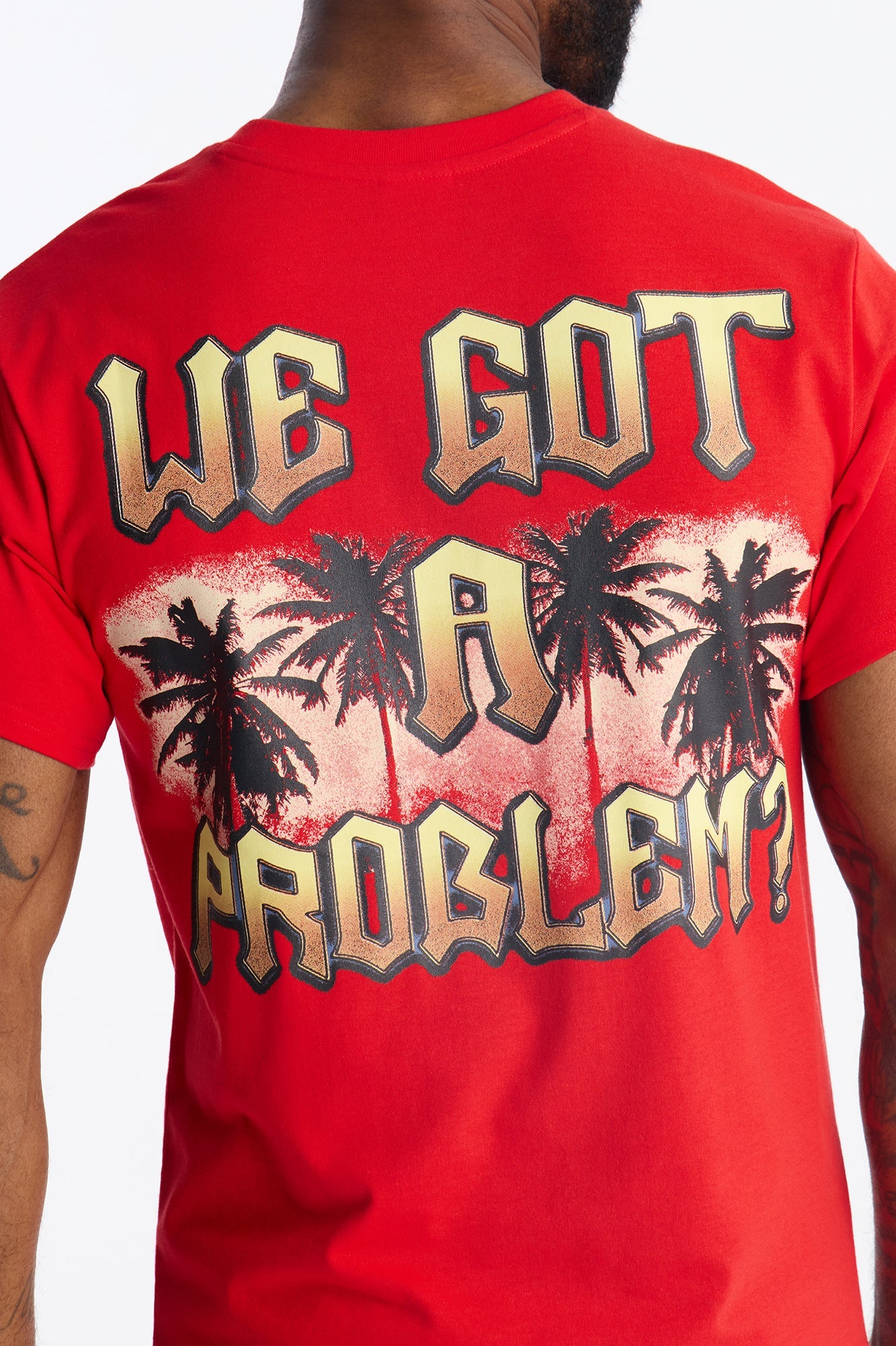 Boyz N The Hood Doughboy Embroidered Short Sleeve Tee - Red