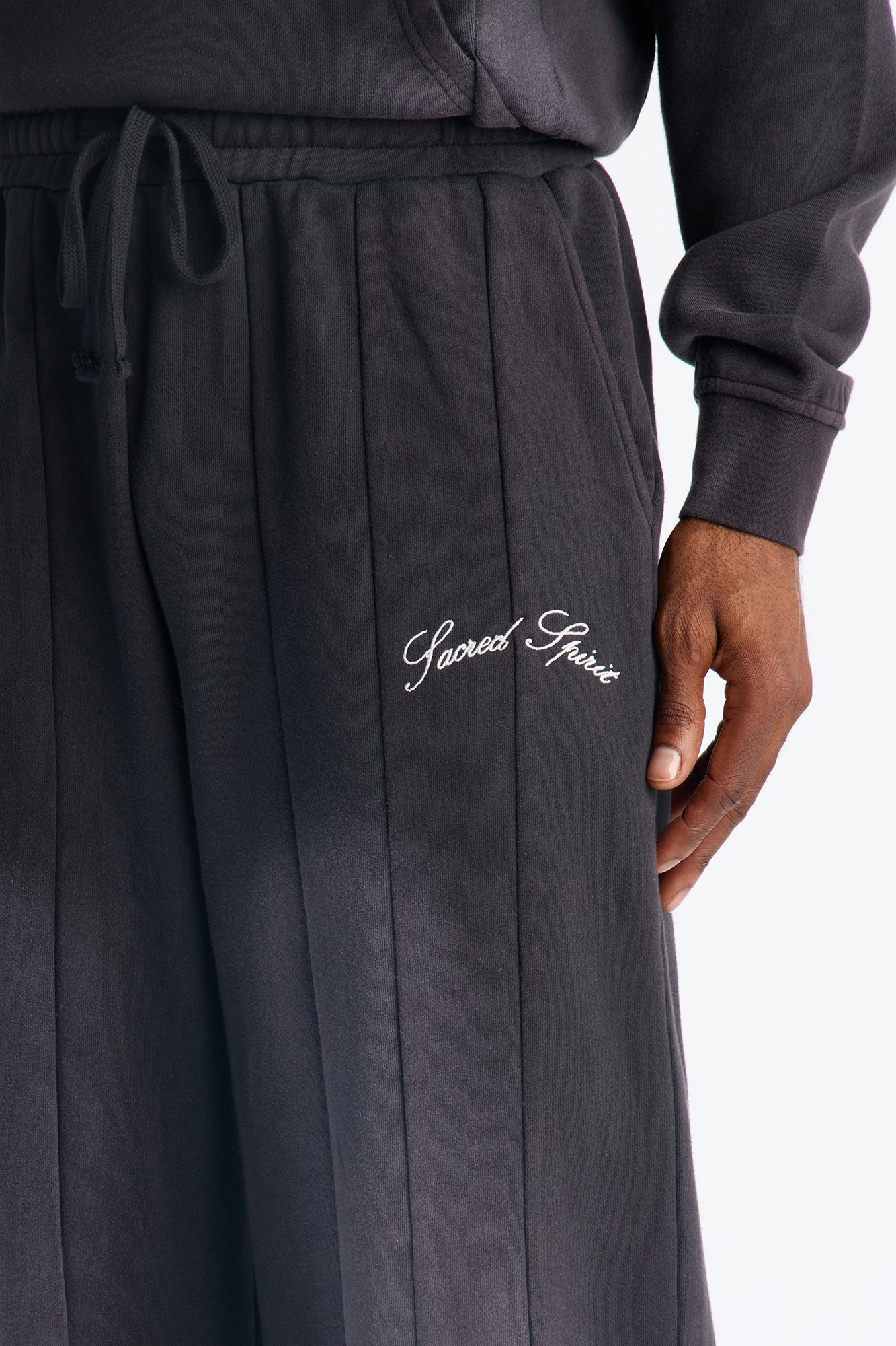 Sacred Spirit Washed Sweatpants - Black Wash
