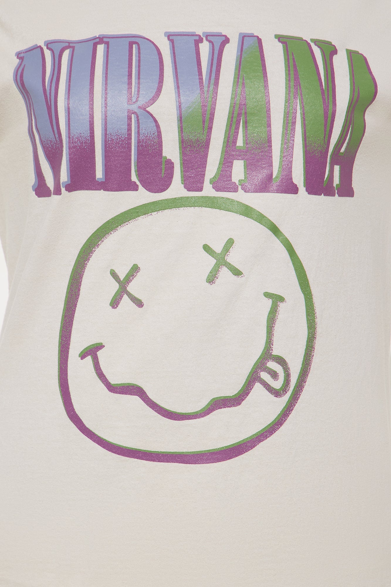 Nirvana Graphic Tee - Taupe/combo