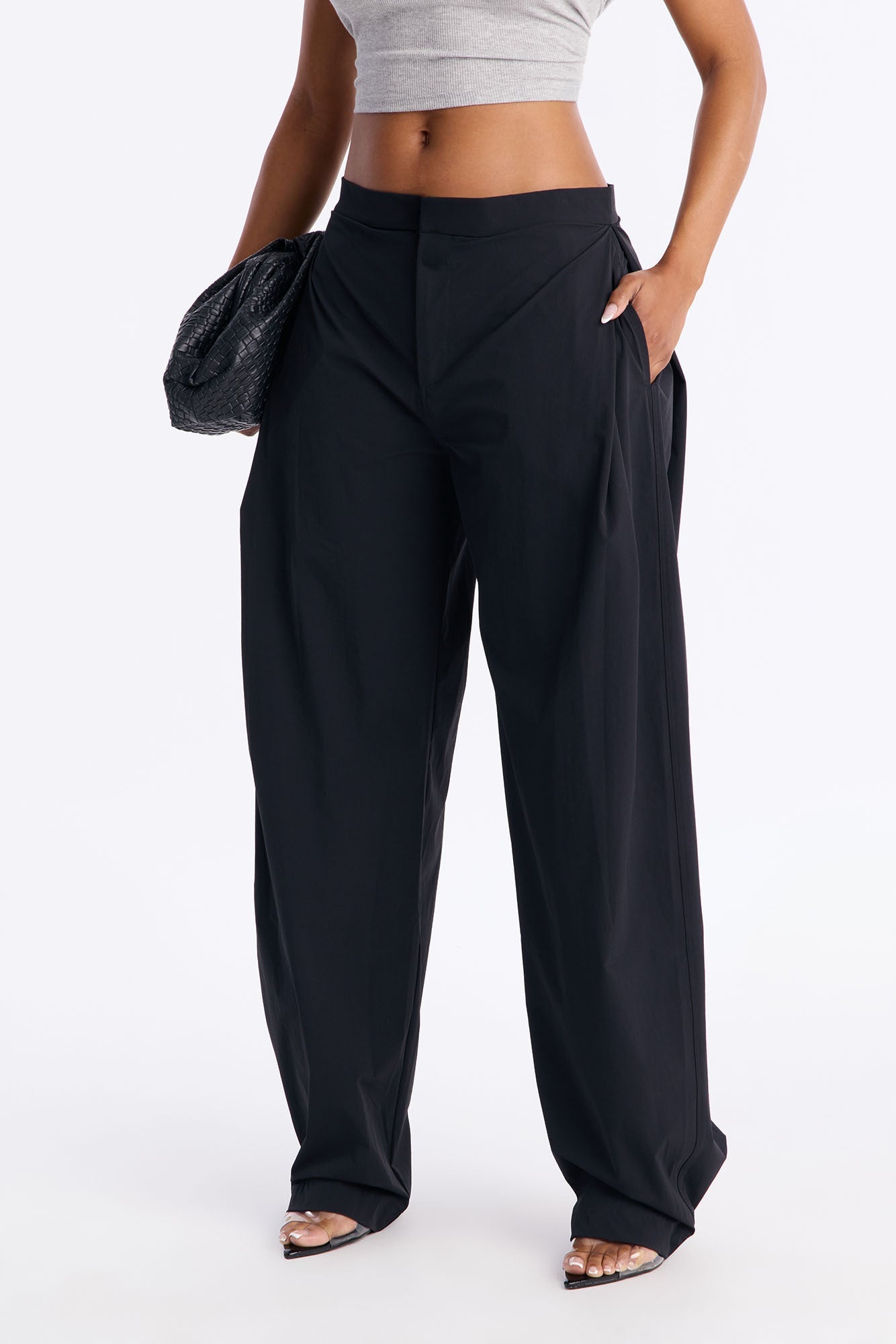Easy Days Barell Windbreaker Pants - Black