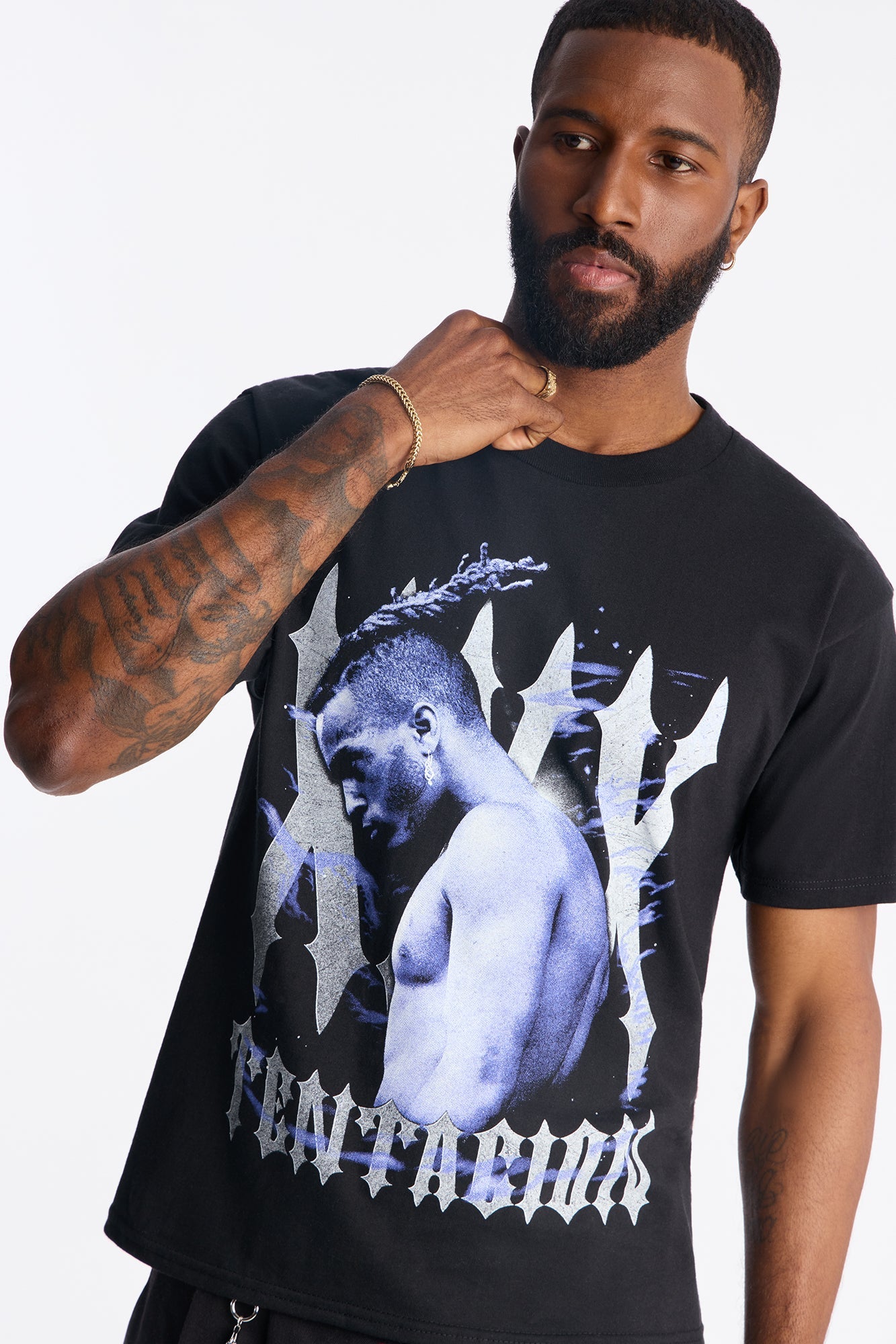 XXXTentacion LOOK AT ME Short Sleeve Tee - Black