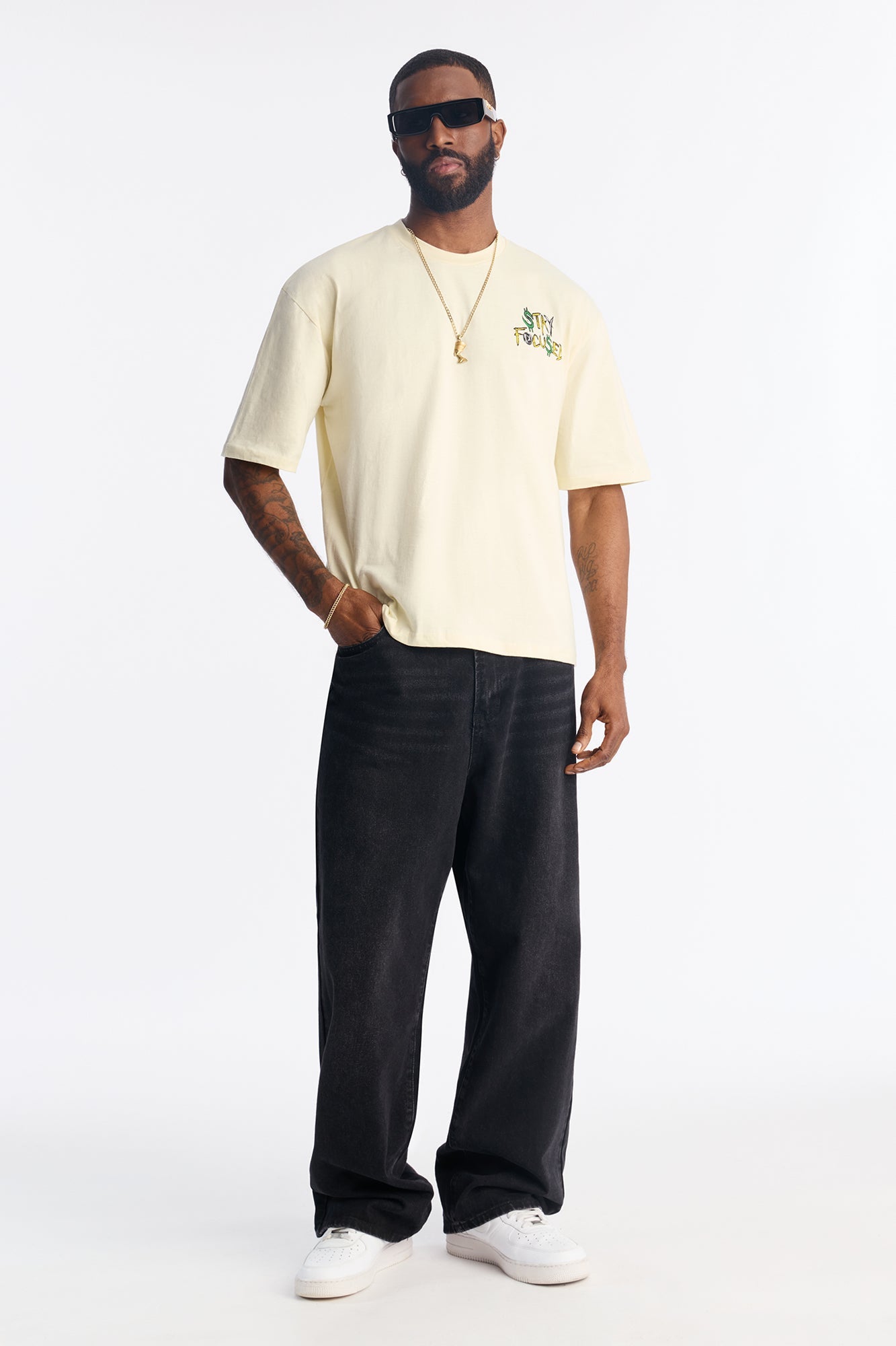Money On My Mind Short Sleeve Tee - Cream