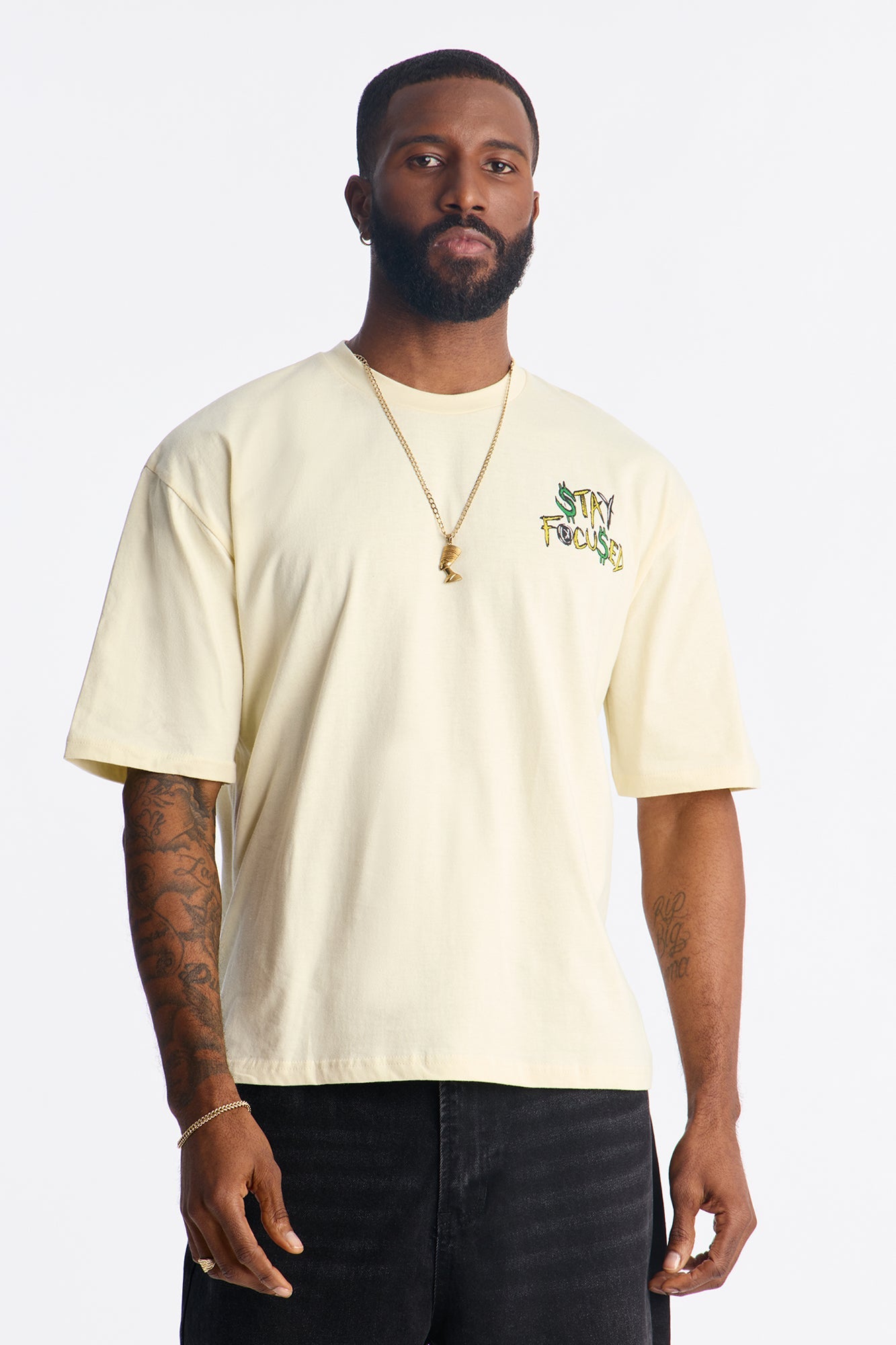 Money On My Mind Short Sleeve Tee - Cream