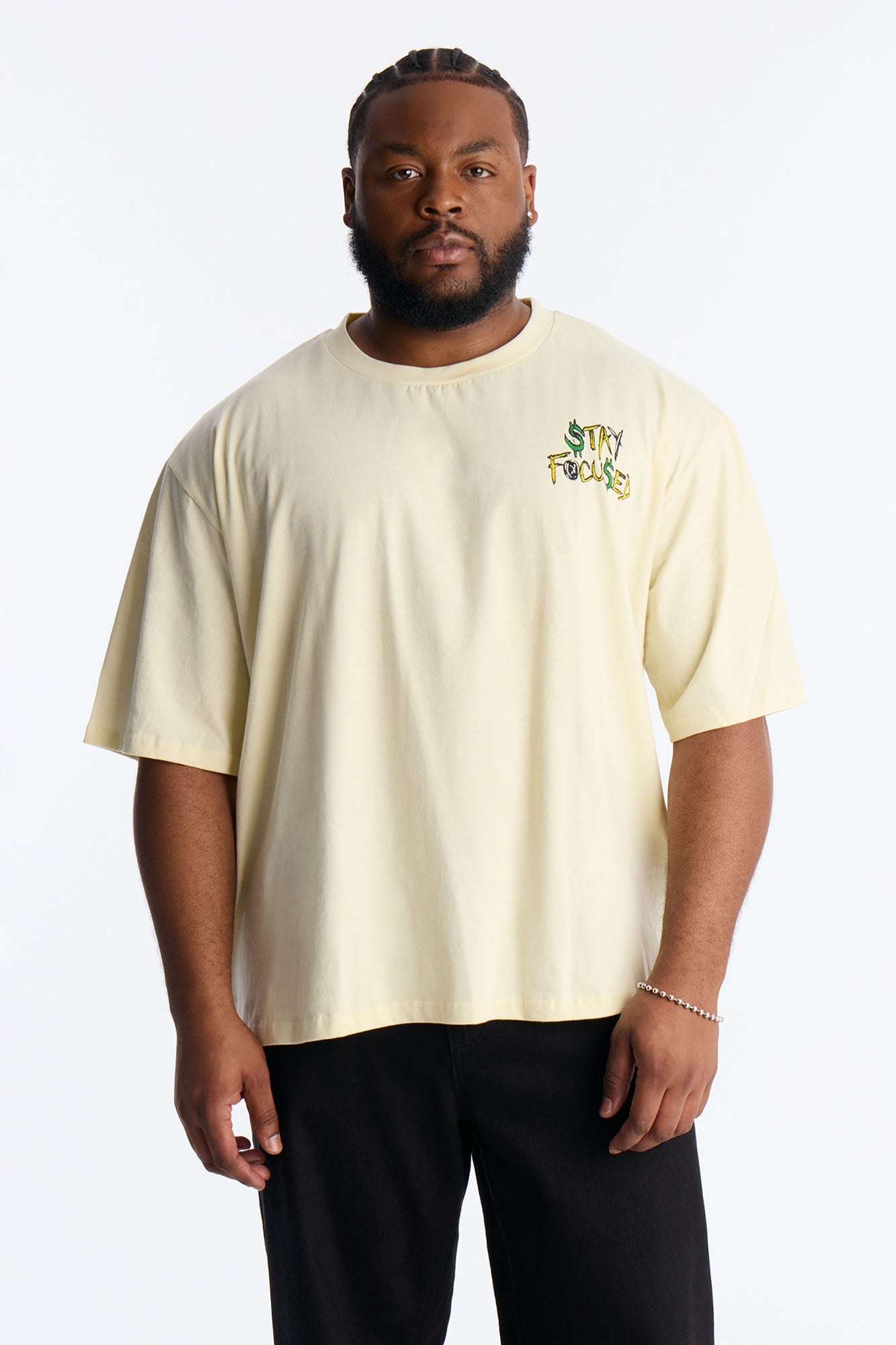 Money On My Mind Short Sleeve Tee - Cream