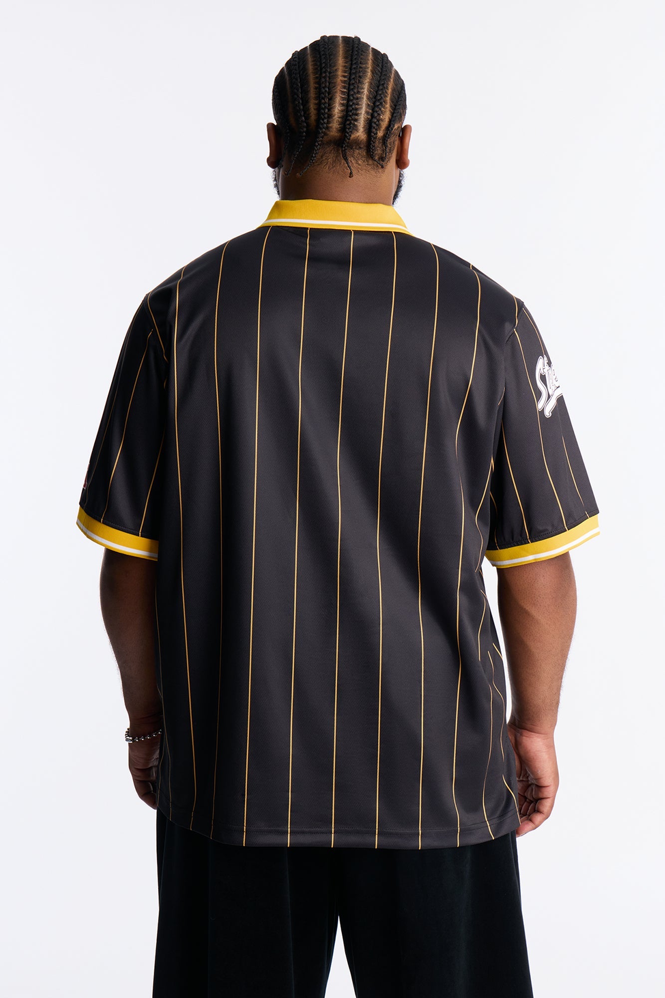 Steelers Soccer Polo - Black