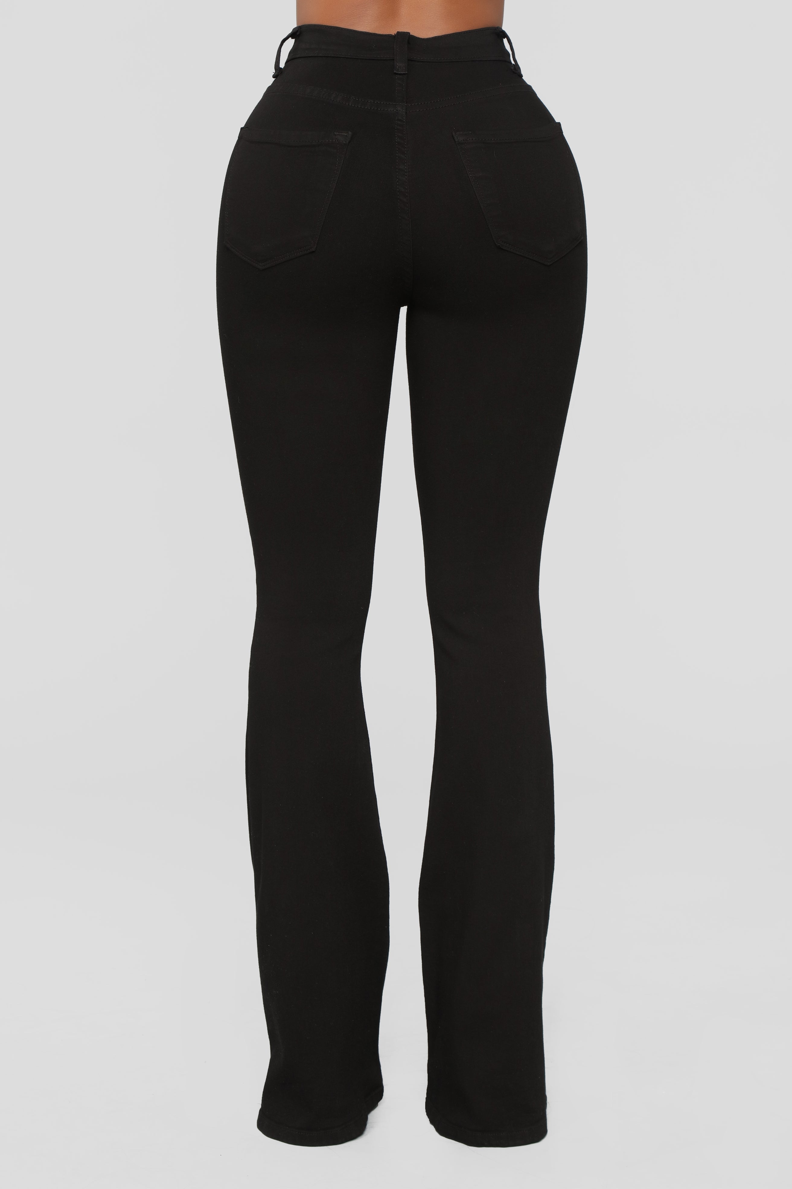 Deep In My Soul Flare Jeans - Black