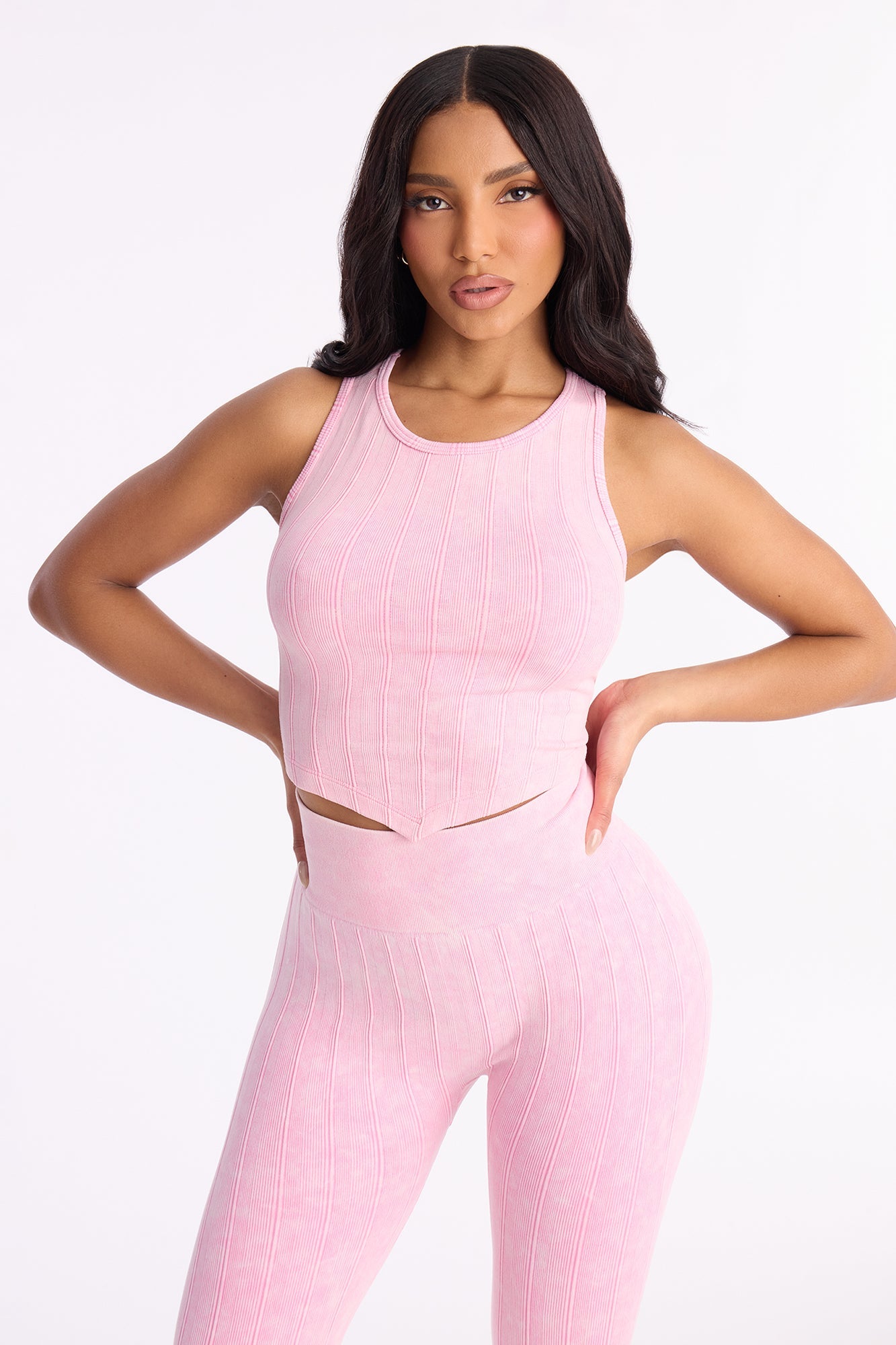 Easy Days Seamless Legging Set - Pink