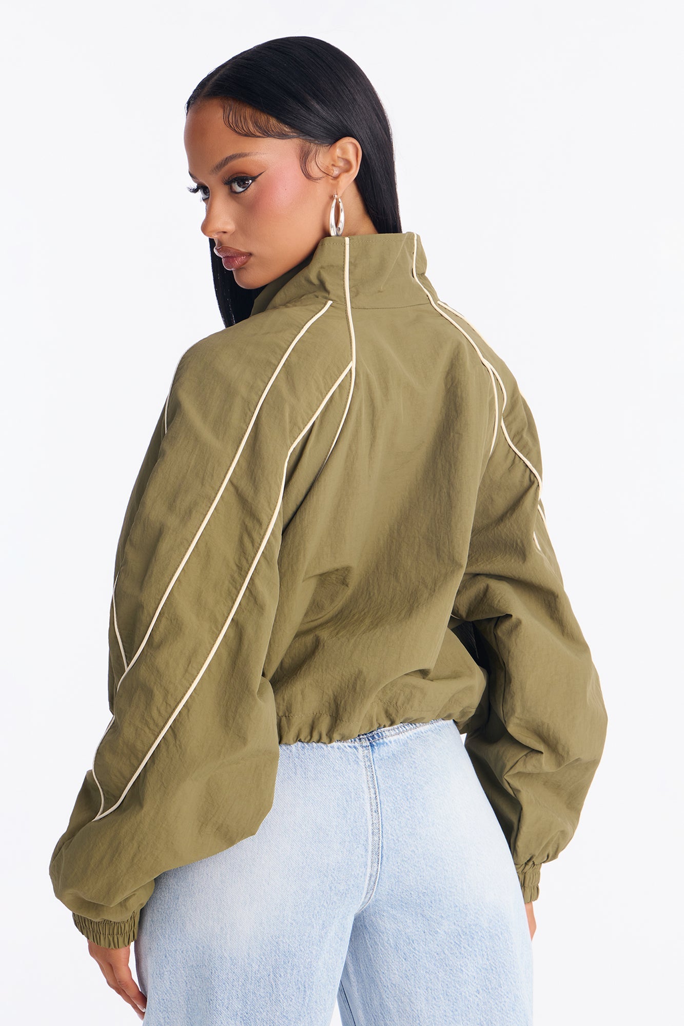 Keep Your Cool Windbreaker - Olive