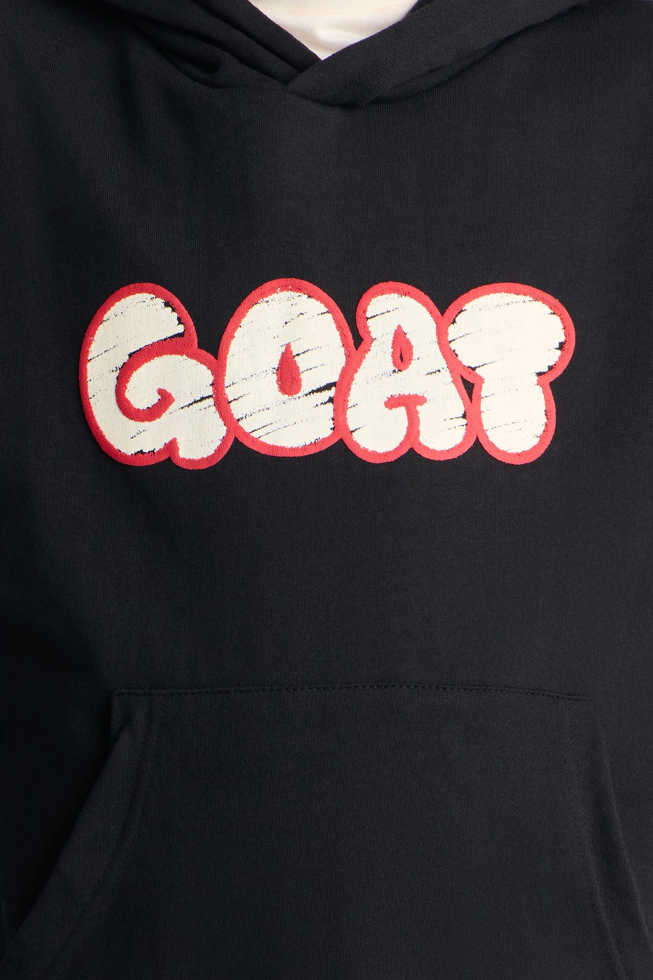 Mini GOAT Pullover Hoodie - Black