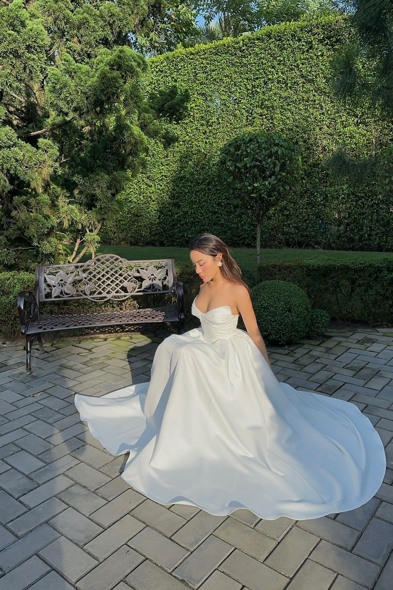 Sweet And Flirty Maxi Dress - White